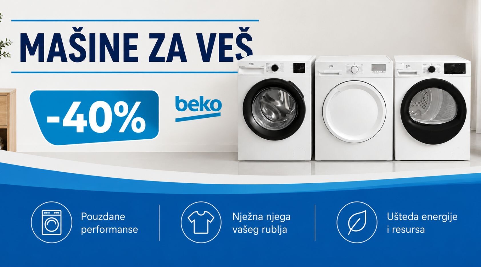 VEŠ MAŠINE AKCIJA