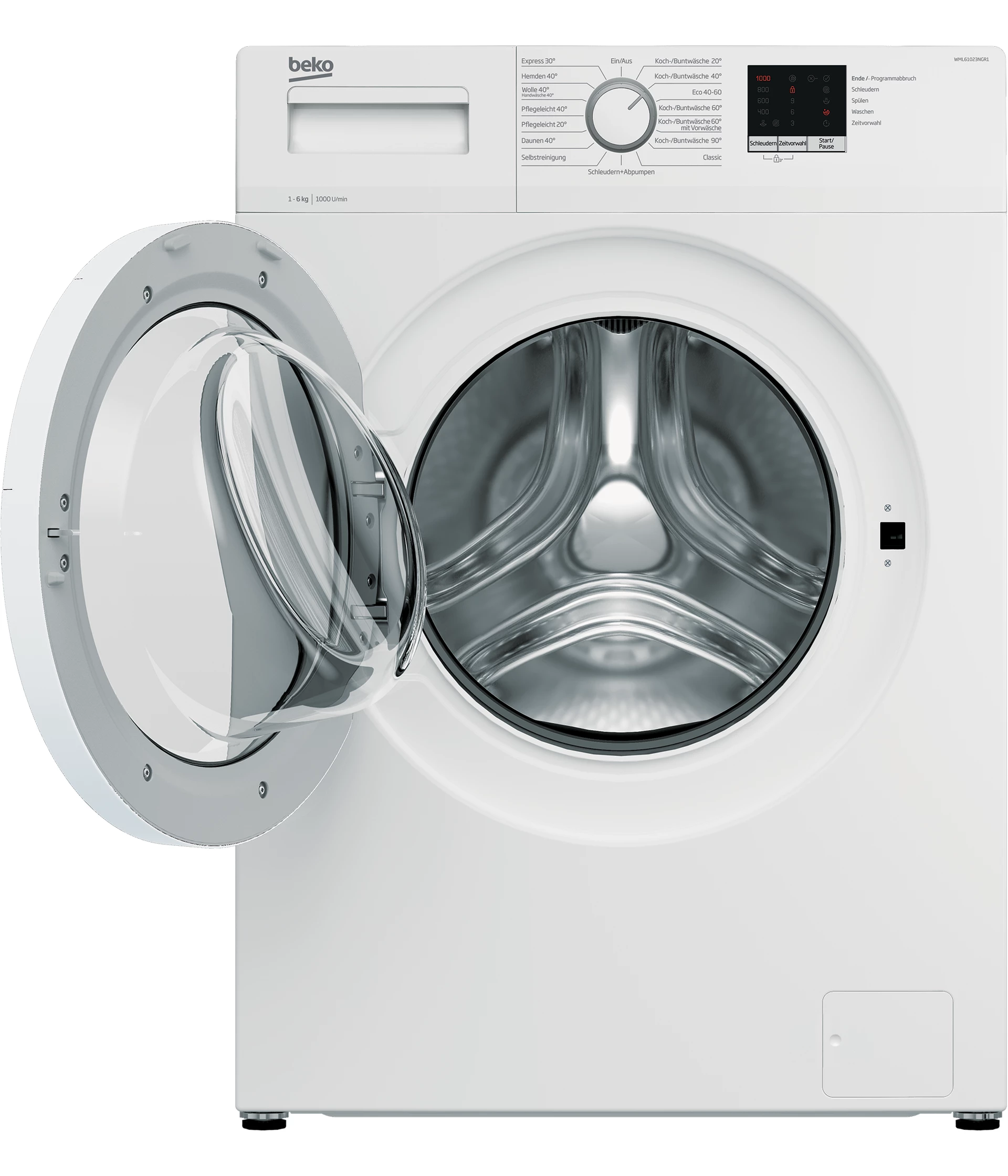 BEKO veš mašina 6kg WML61023NGR1