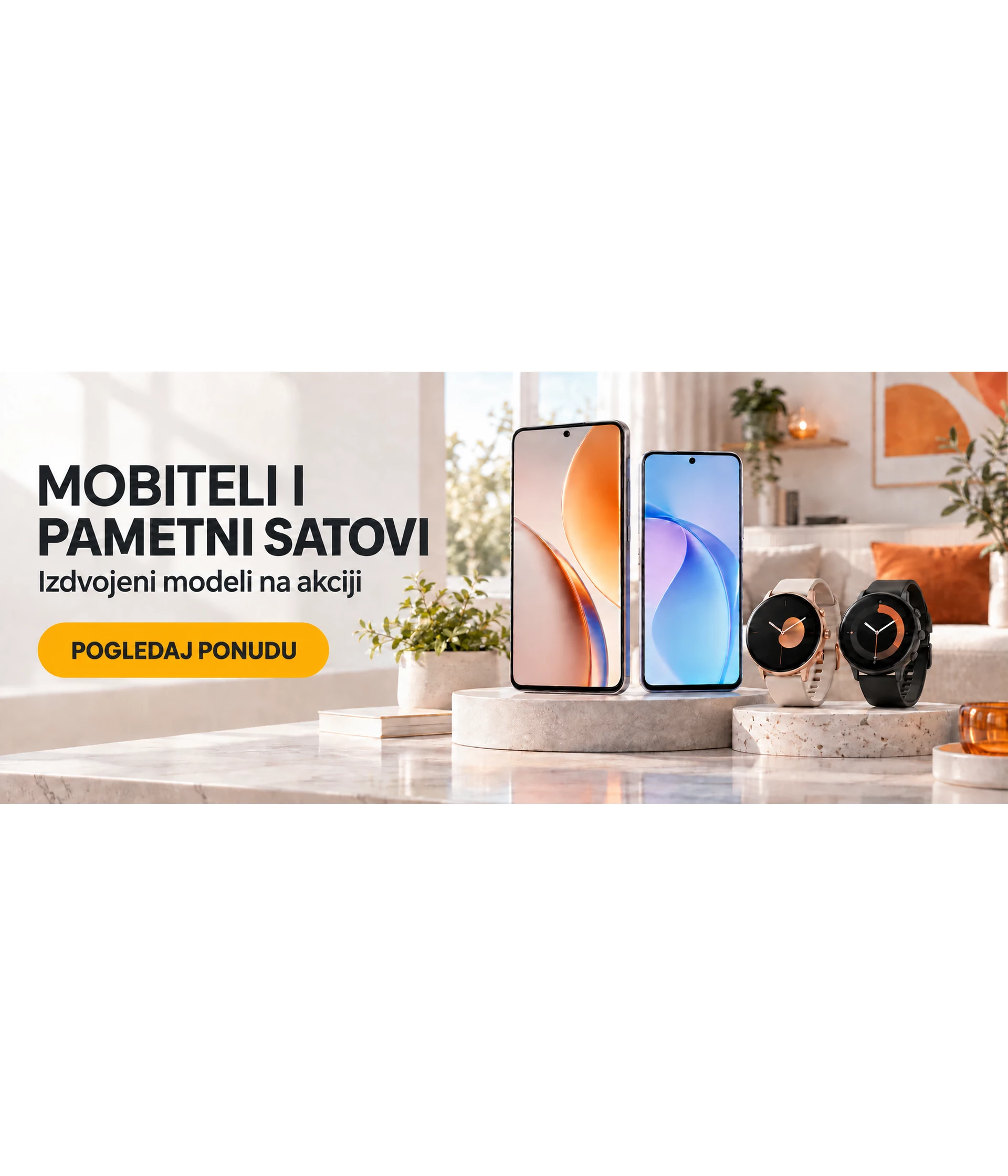 Mobiteli i pametni satovi na akciji