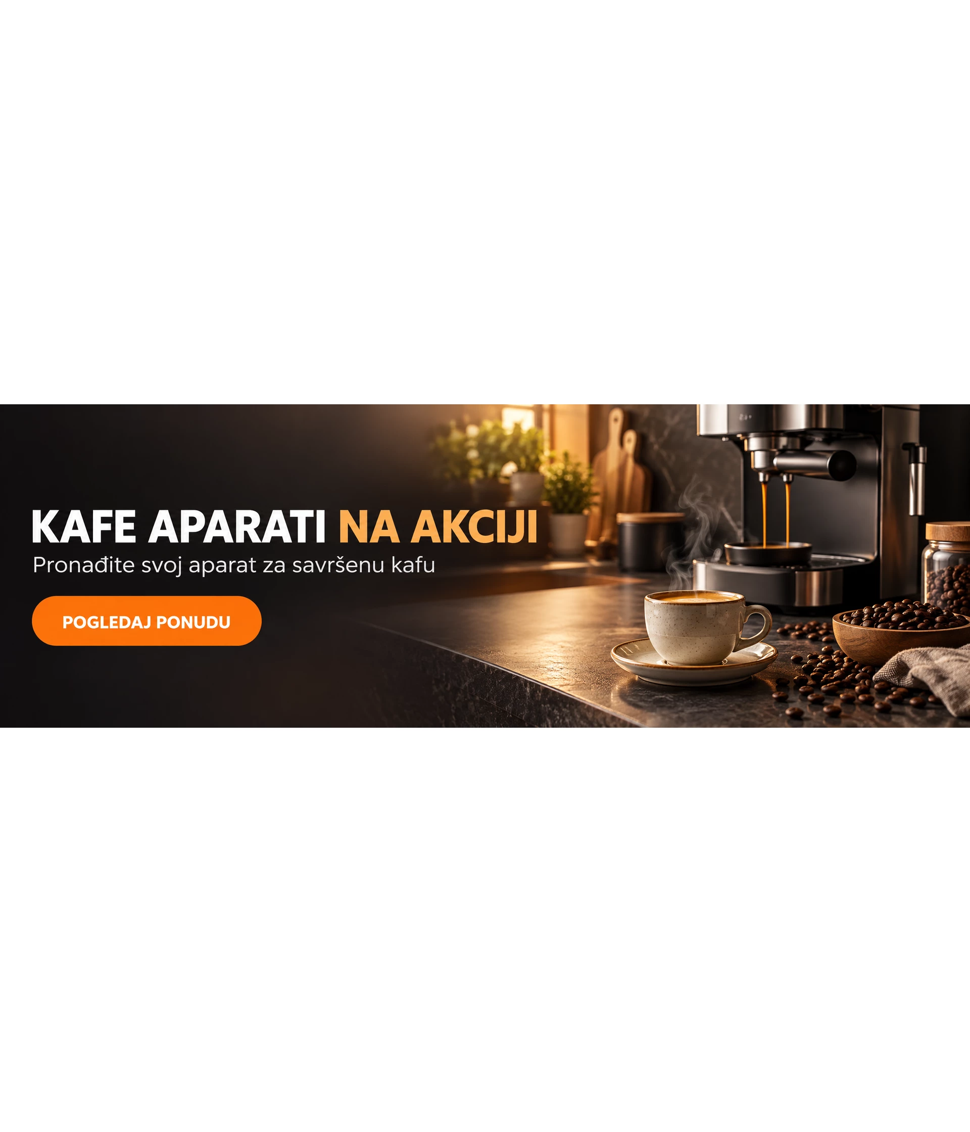 Kafe aparati na akciji