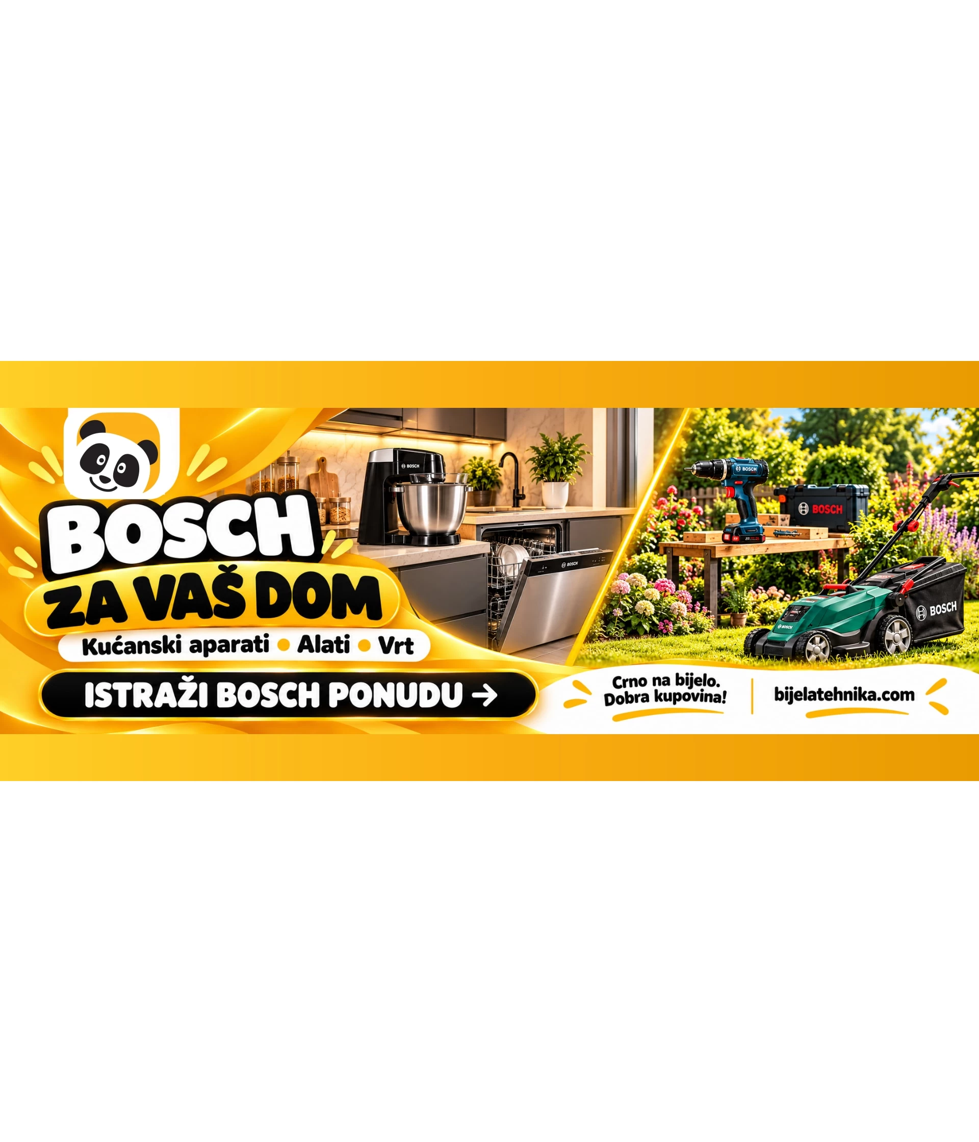 Bosch – uređaji za dom, alati i vrt