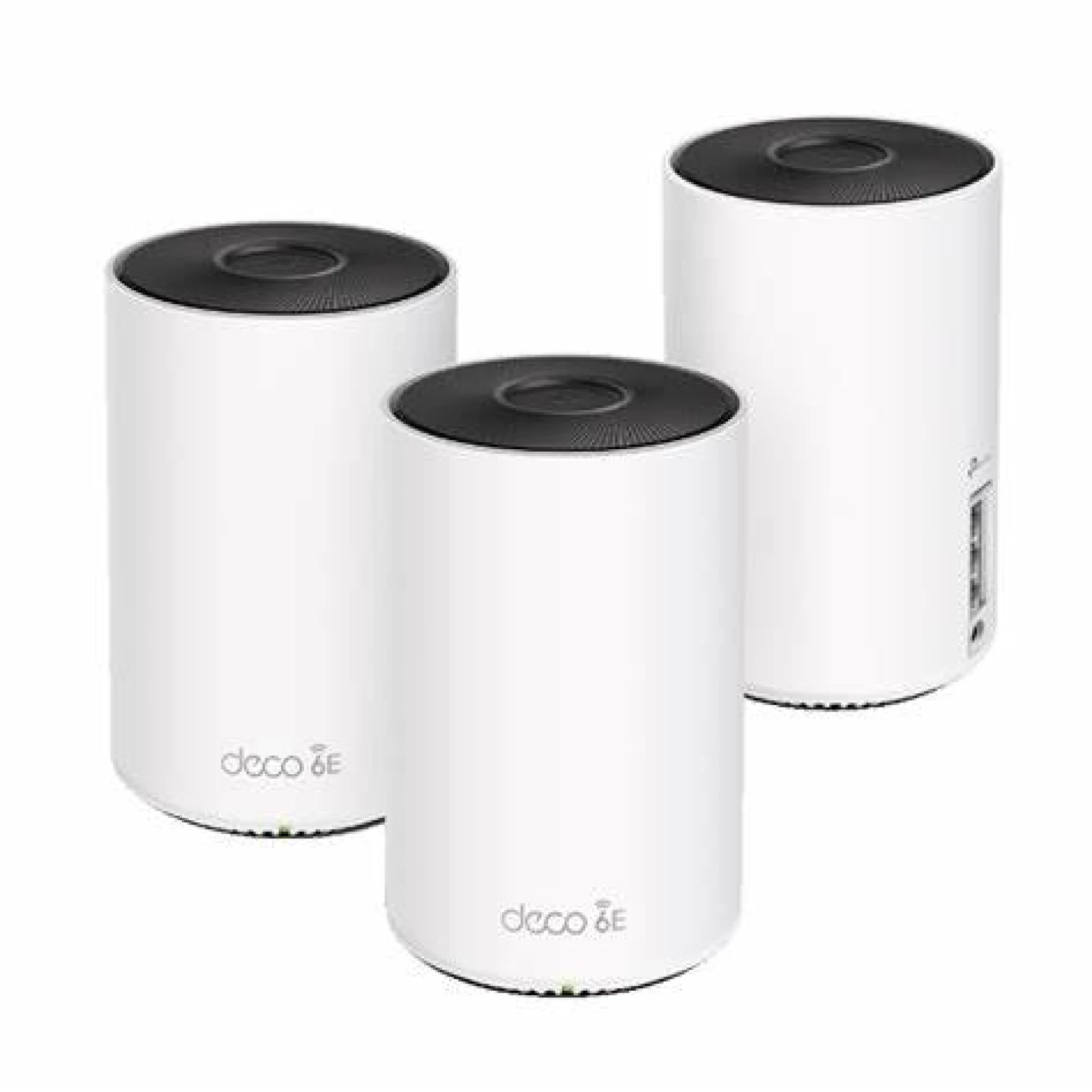 AX3000 Whole Home Mesh Wi-Fi 6 SystemSPEED: 574 Mbps at 2.4 GHz + 2402 Mbps at 5 GHzSPEC: Internal Antennas, 3× Gigabit Ports per Unit (WAN/LAN auto-sensing), 1024-QAM, OFDMA, HE160FEATURE: MERCUSYS APP, Router/AP Mode, One Unified Network, Seaml