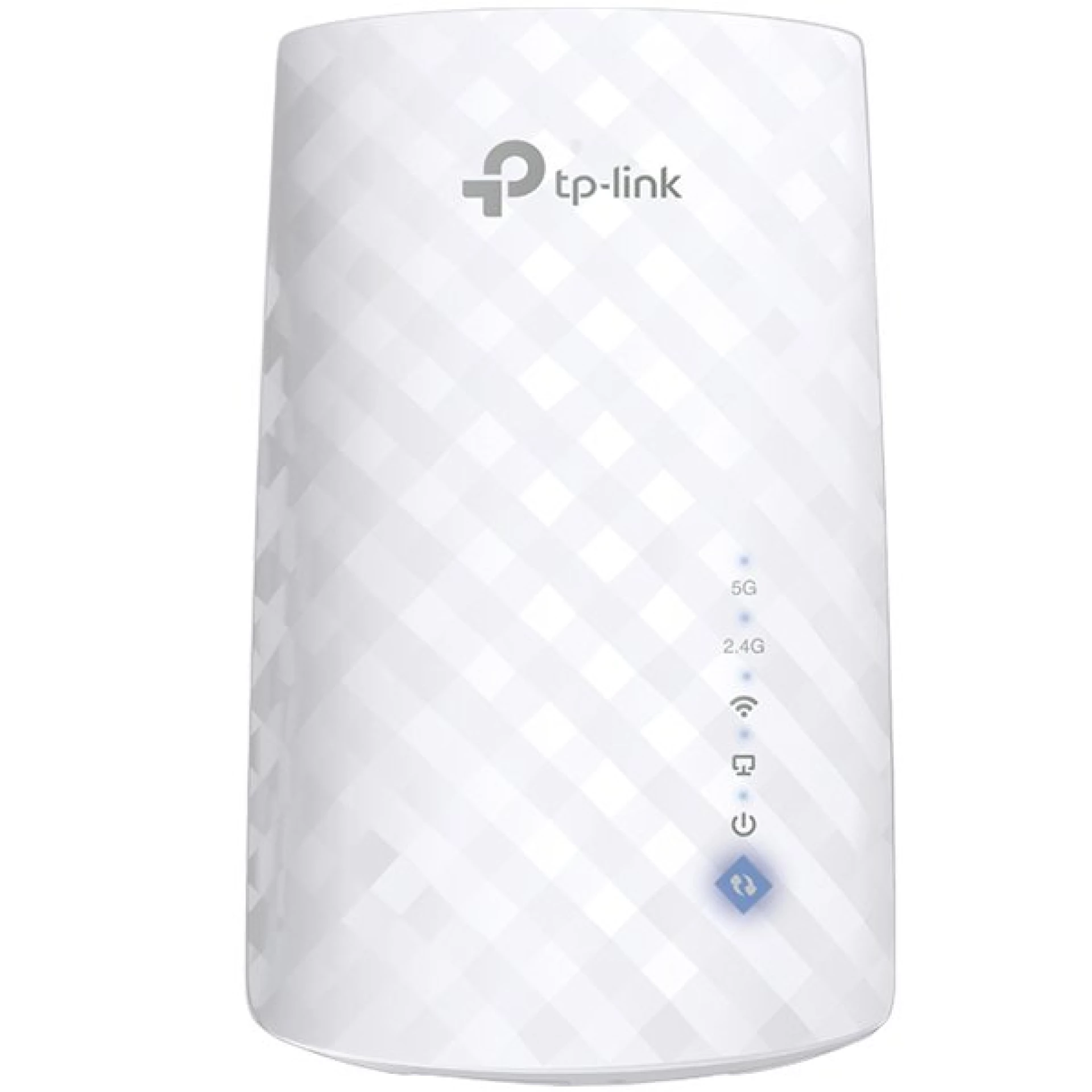 TP-Link RE190 AC750 Wi-Fi Range Extender, Wall Plugged, 433Mbps at 5GHz + 300Mbps at 2.4GHz, 802.11ac/a/b/g/n, WPS and Reset button, 3 internal antennas , intelligent Signal light, OneMesh