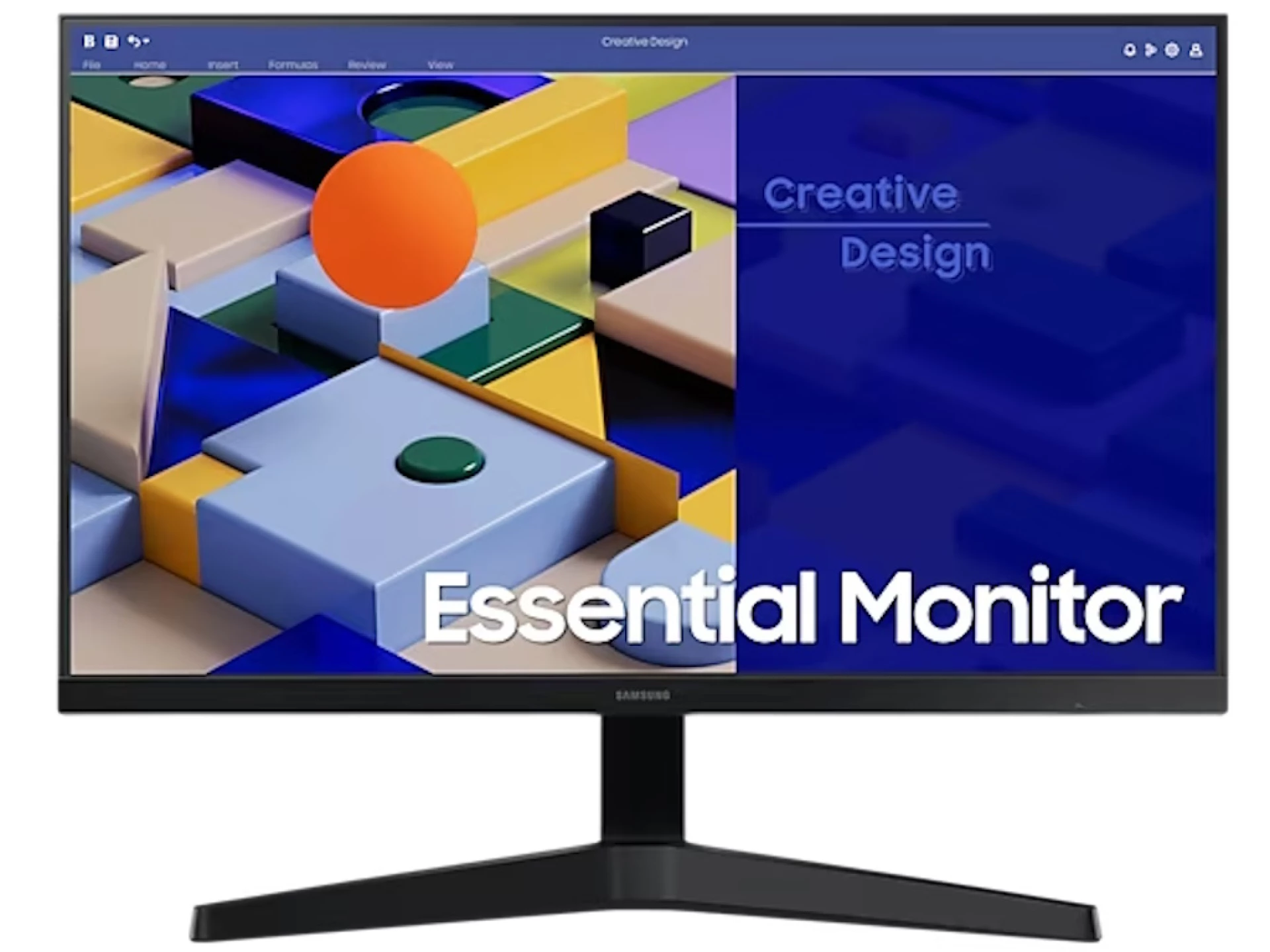 27" FHD Ravni Monitor S31CLS27C310EAUXEN, 27", FHD, 5ms75Hz, HDMI, D-Sub, Vesa 100x100