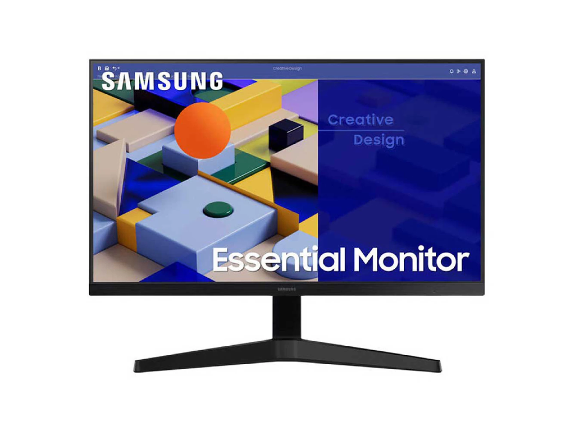 27" FHD Ravni Monitor S31CLS27C310EAUXEN, 27", FHD, 5ms75Hz, HDMI, D-Sub, Vesa 100x100