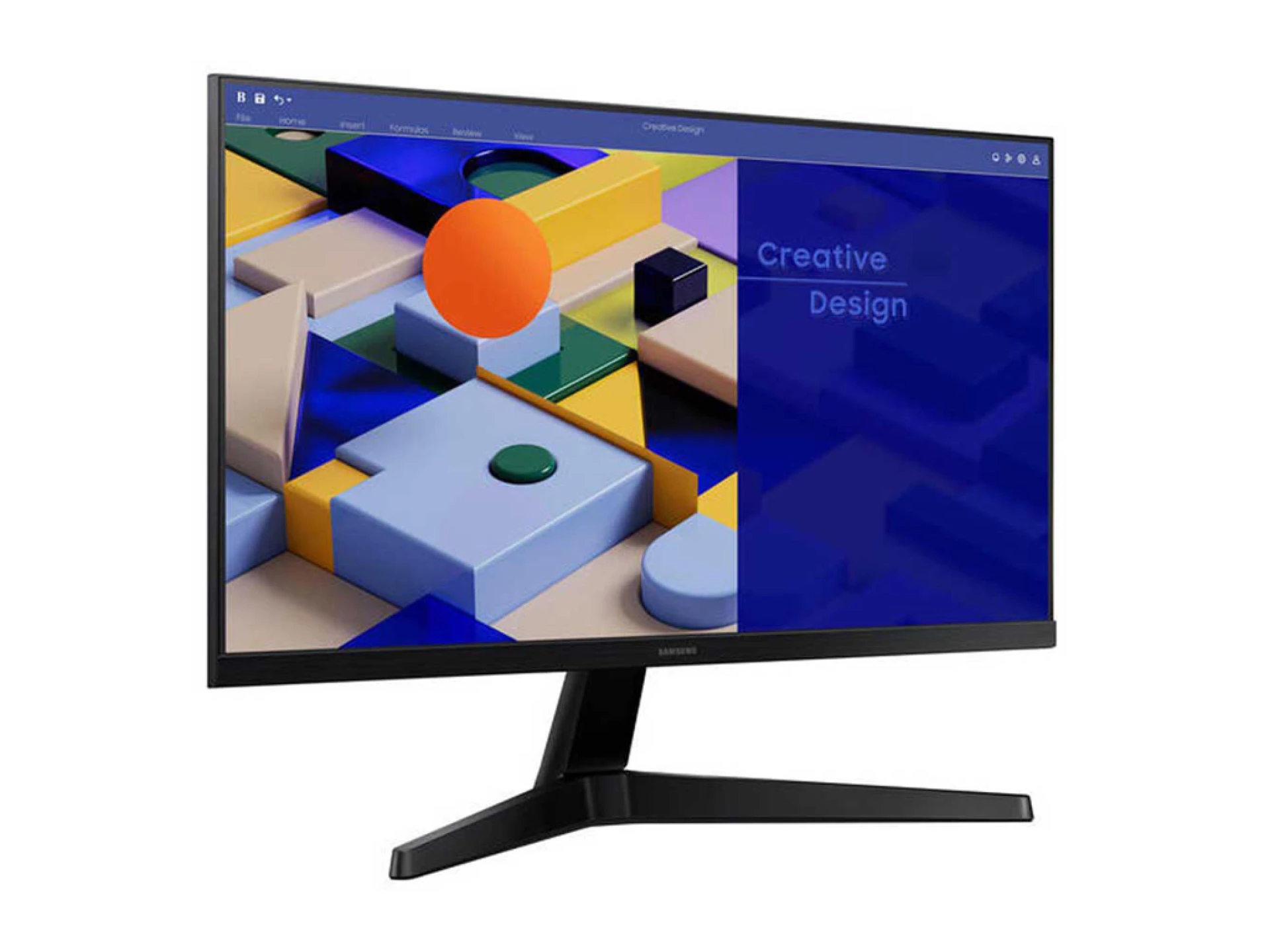 27" FHD Ravni Monitor S31CLS27C310EAUXEN, 27", FHD, 5ms75Hz, HDMI, D-Sub, Vesa 100x100