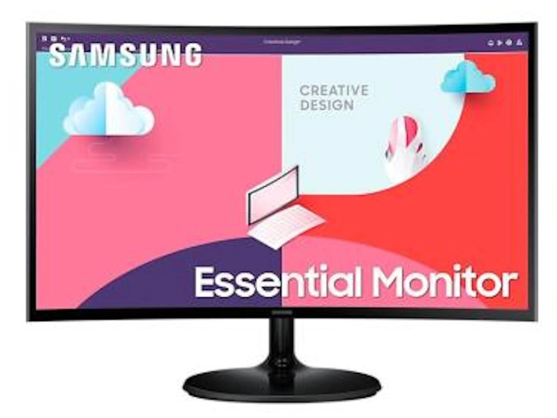 27'' FHD Zakrivljeni MonitorLS27C360EAUXEN, 27", FHD, 4ms60Hz,VGA, HDMI, Vesa 75x75