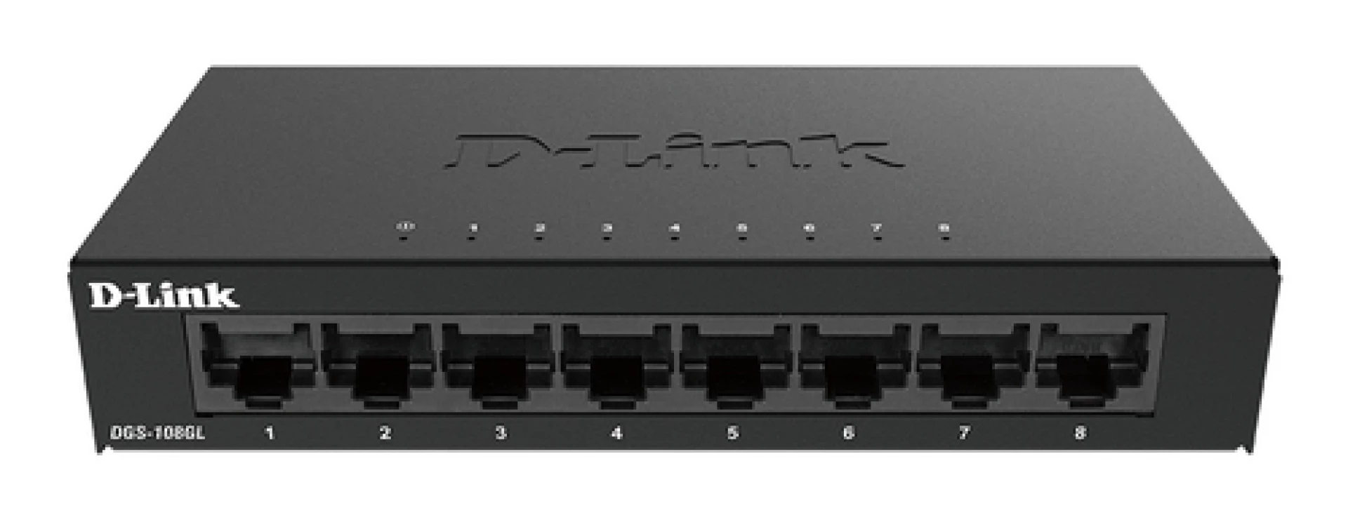 8-Port Gigabit Unmanaged Desktop SwitchDGS-108GL