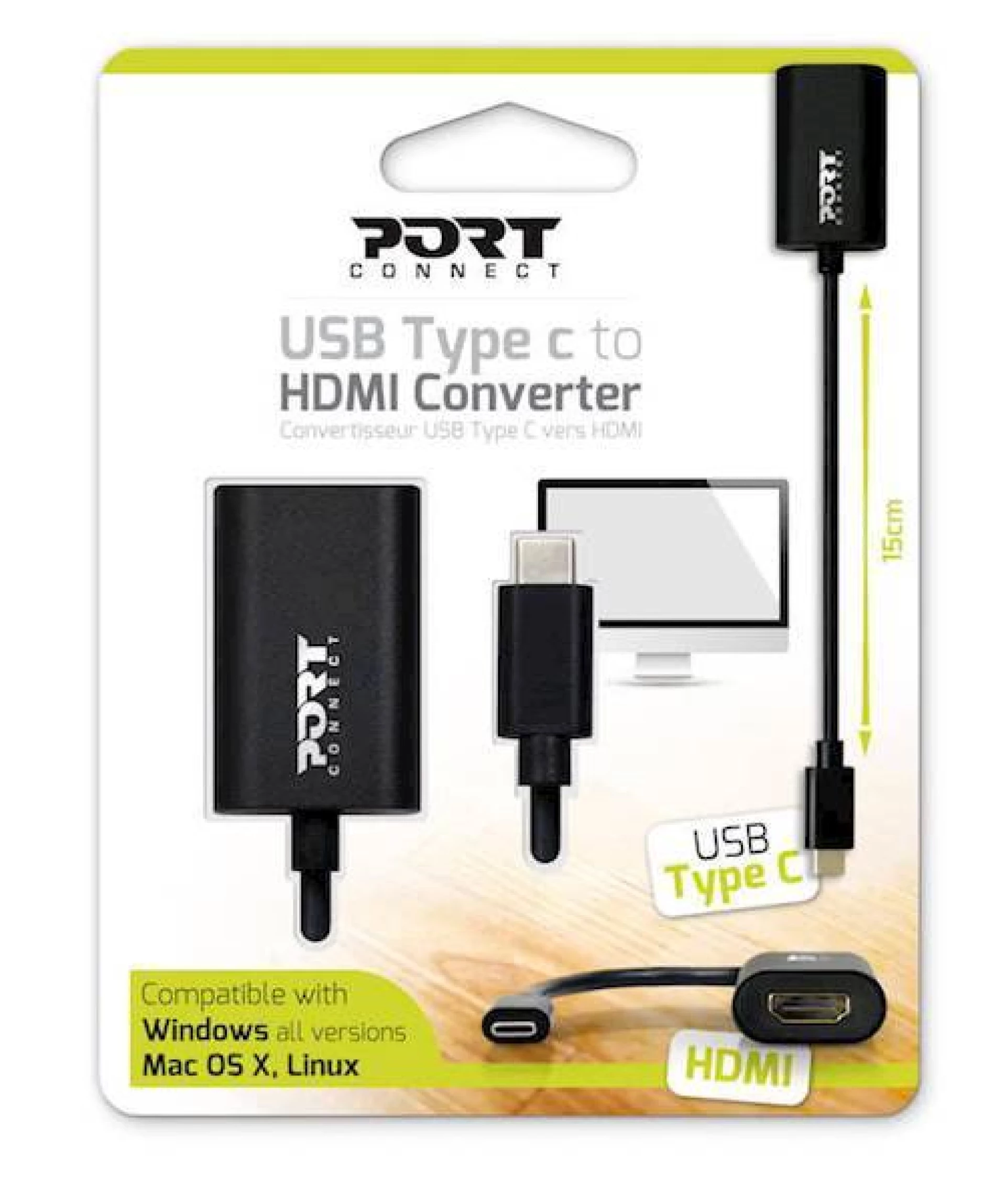ADAPTER PORT USB-C u HDMI