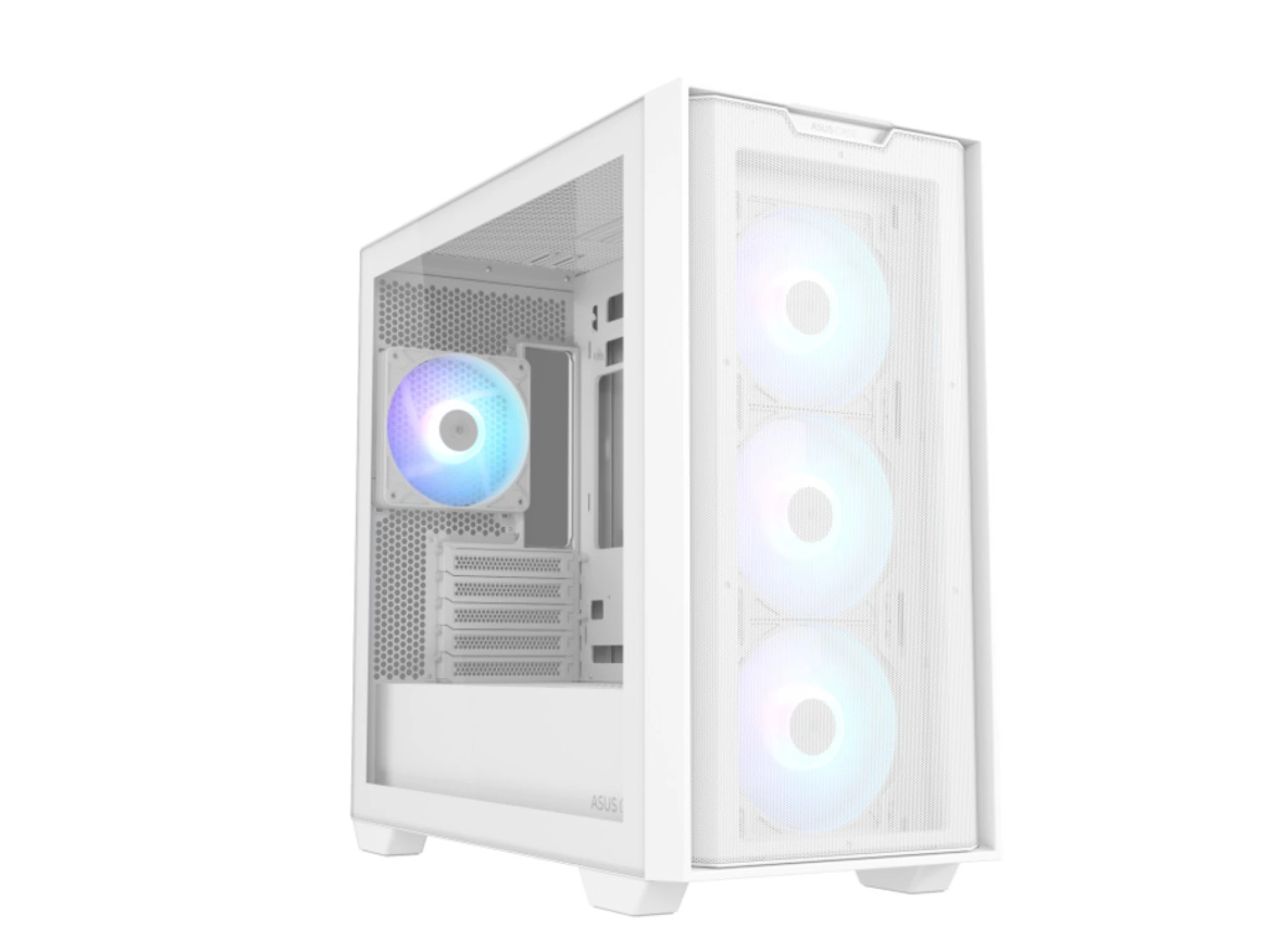 ASUS A21 PLUS TG ARGB WHITE4x 120mm ARGB fans, microATXMini-ITX