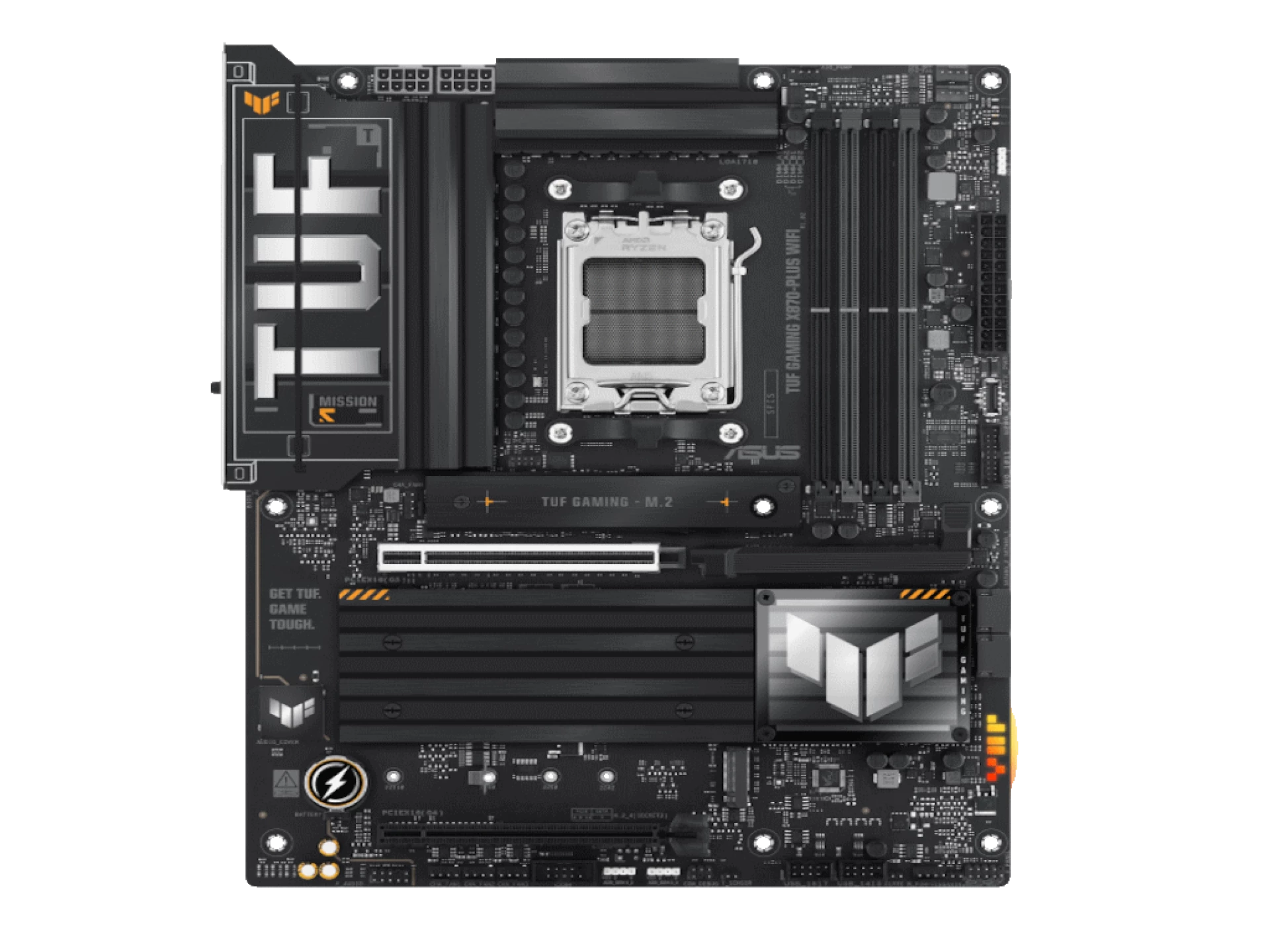 ASUS MB TUF GAMING X870-PLUS WWIFI, X870, AM5; 4xDDR54x M.2; 2x SATA,HDMI,10x USB, RAID,ATX