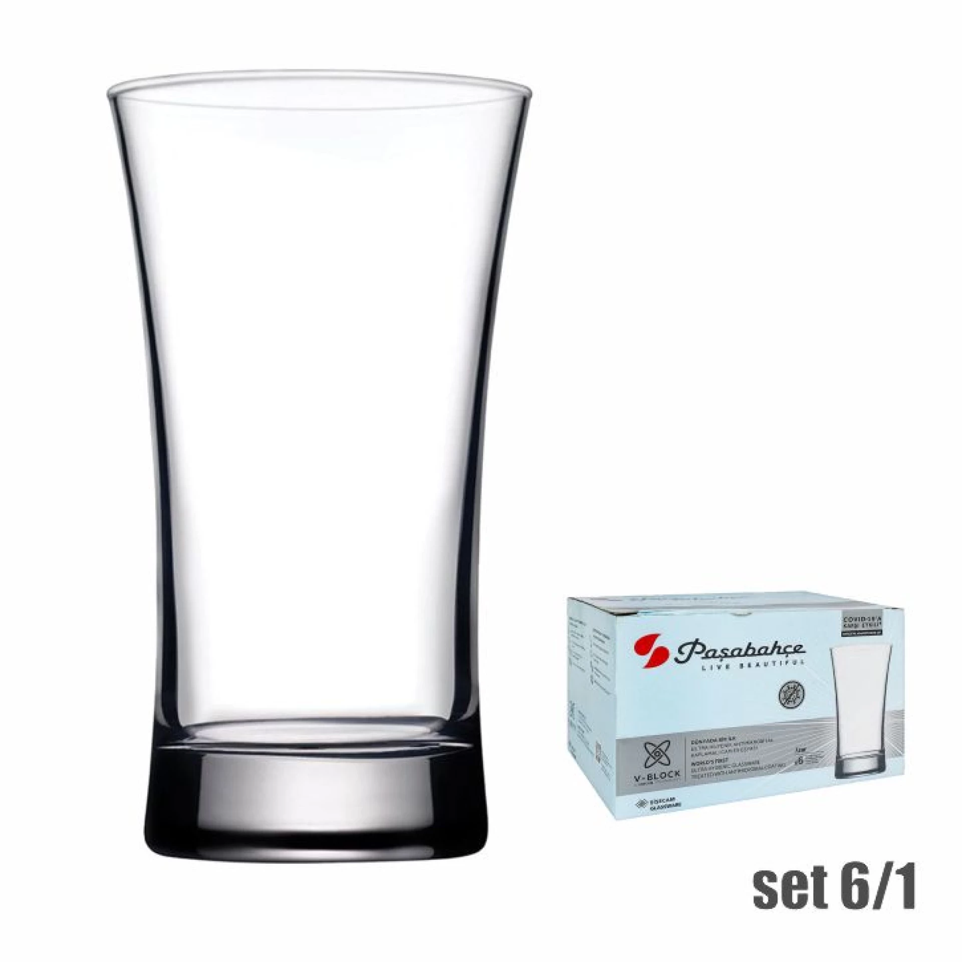 AZUR čaše 420055 6/1 300cc 75950