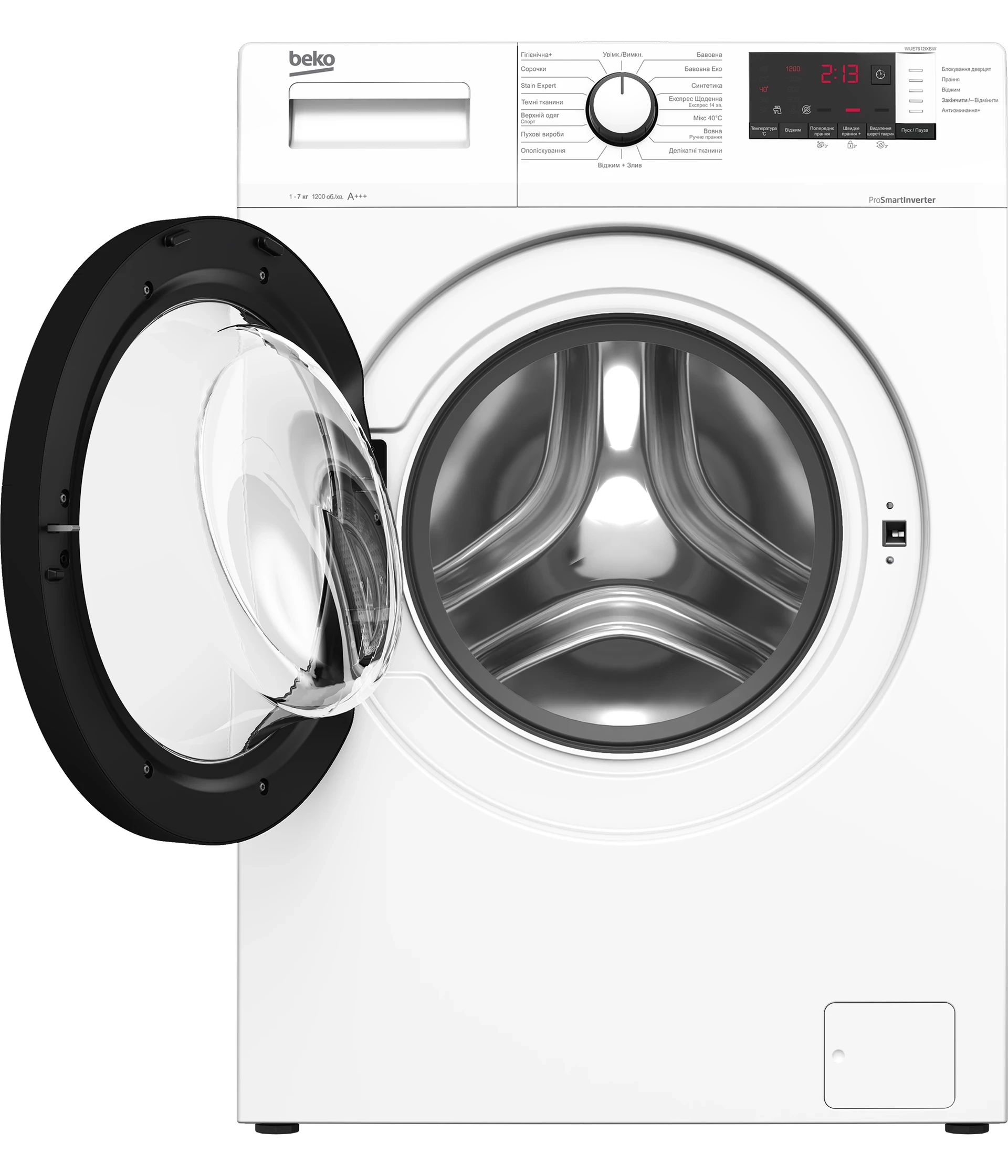 BEKO veš mašina 7kg WUE7612IXBW