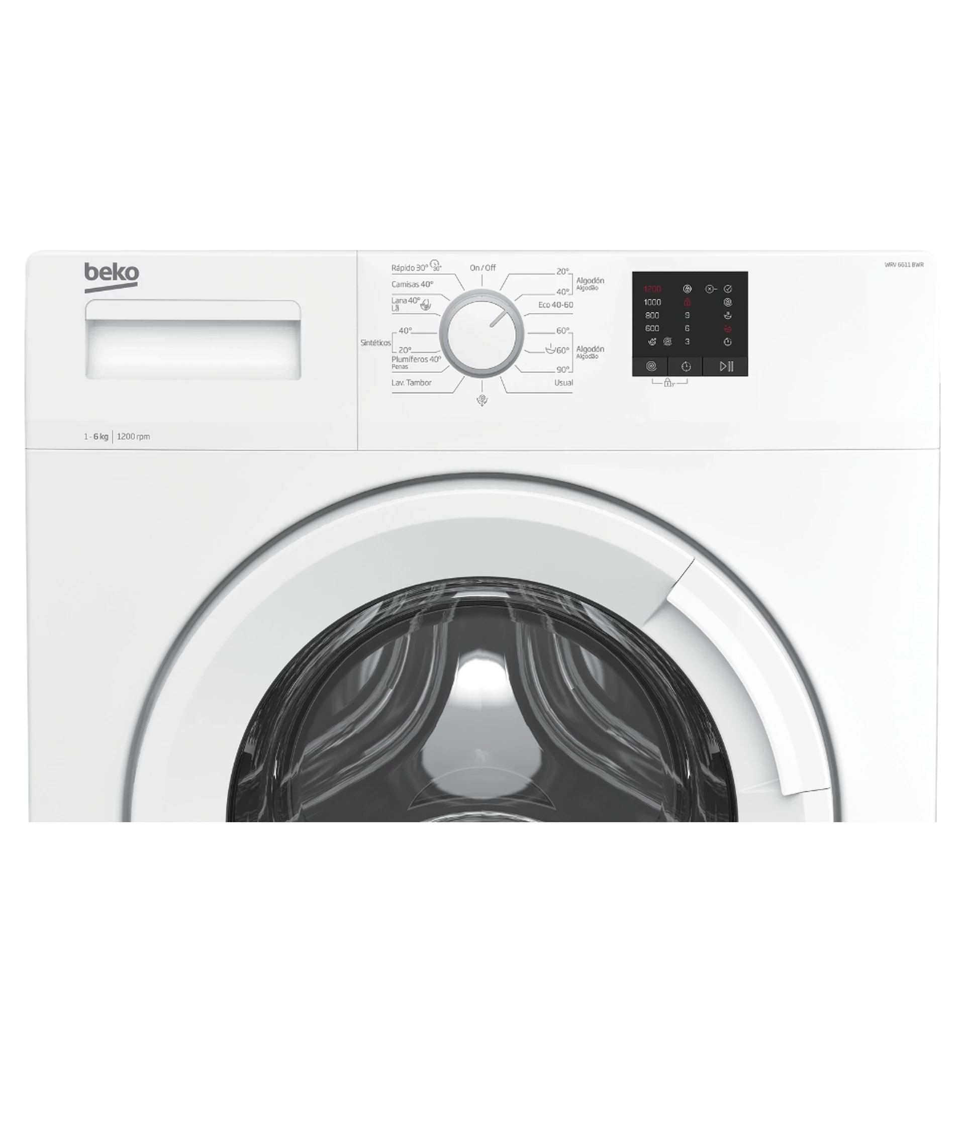 BEKO veš mašina WRV 6611 BWR