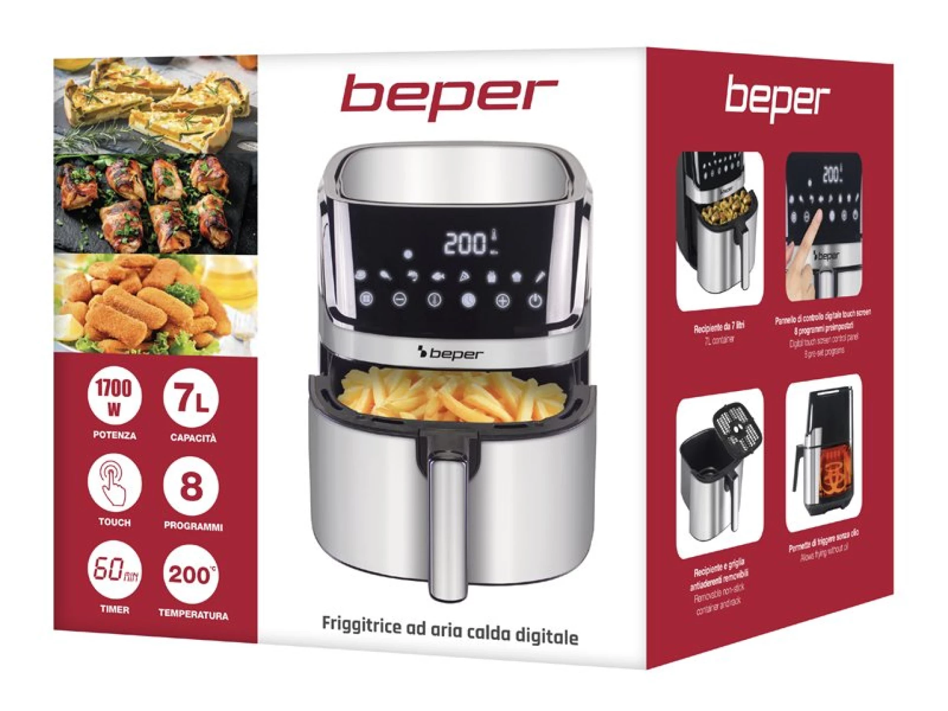 BEPER friteza P101FRI070 7l