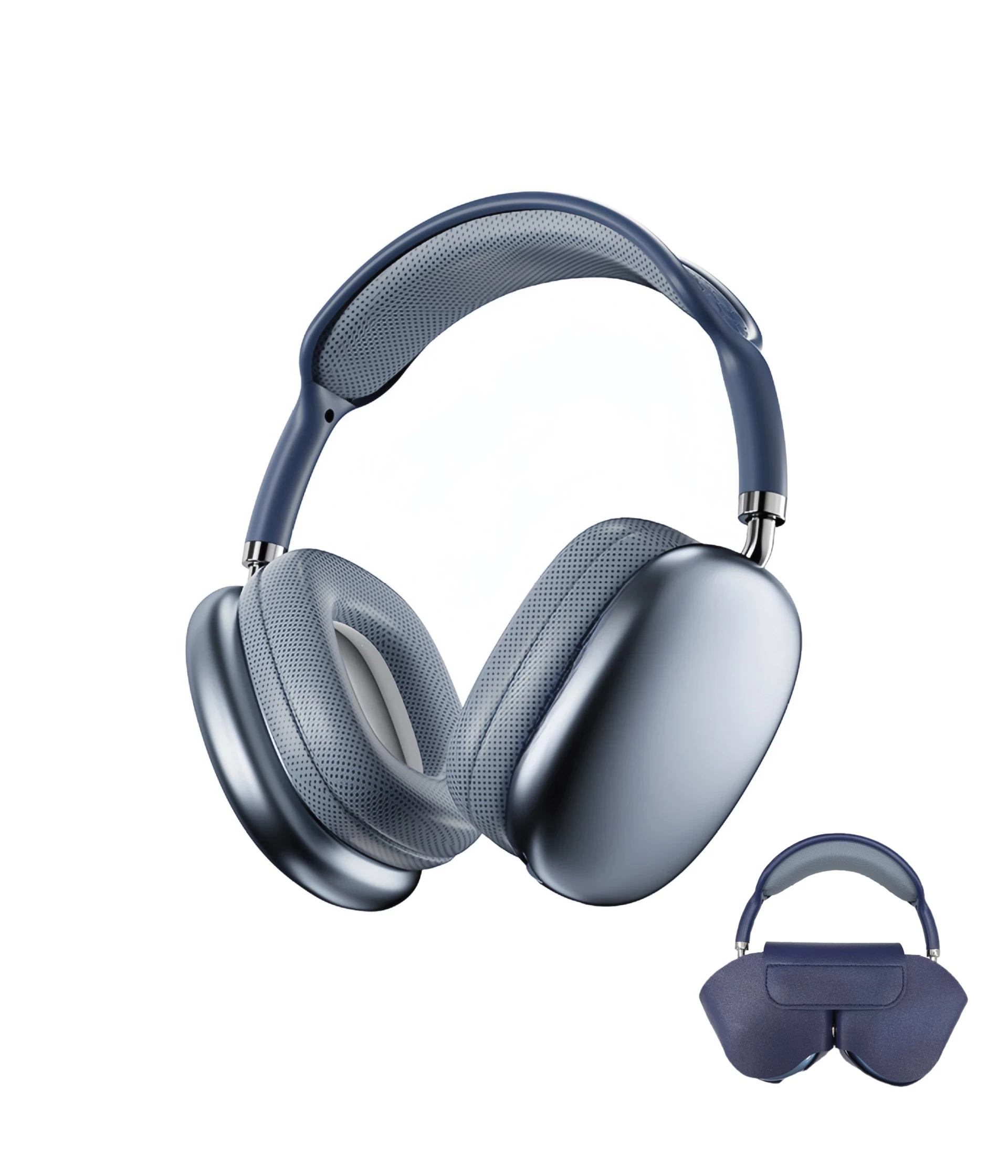 Bluetooth Slušalice | P9 PRO MAX | SD, AUX, | Futrola | Plave | TORIMA