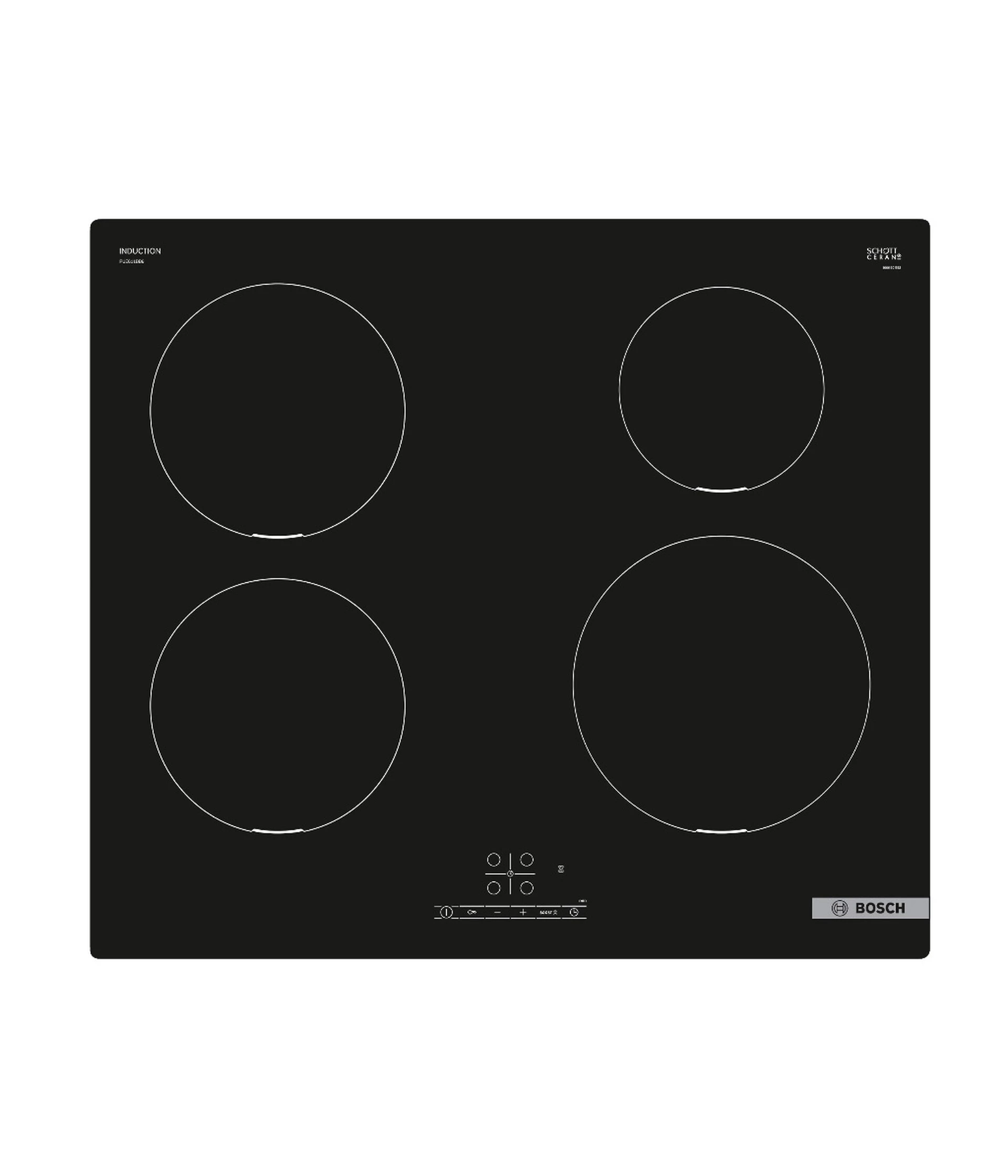 BOSCH indukcijska ploča Serie 4|, bez okvira, 60 cm PUE611BB6E