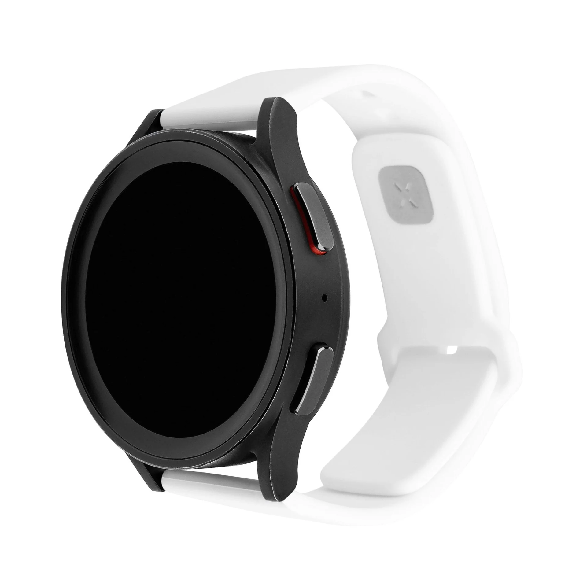 Kaiš remen FIXED Silicone Sporty Strap s Quick Release 20mm - bílý