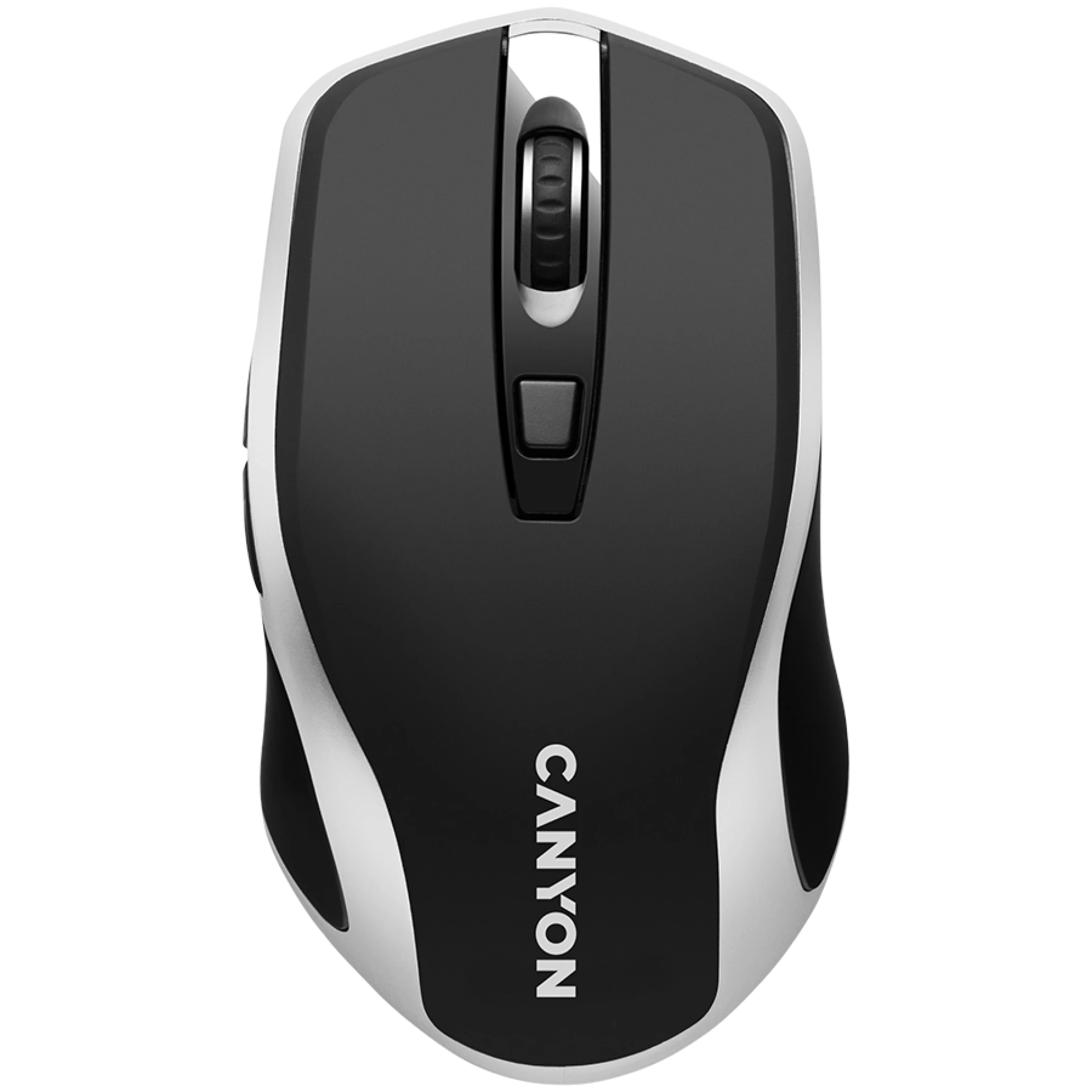 CANYON mouse MW-19  Wireless Charge Black Silver