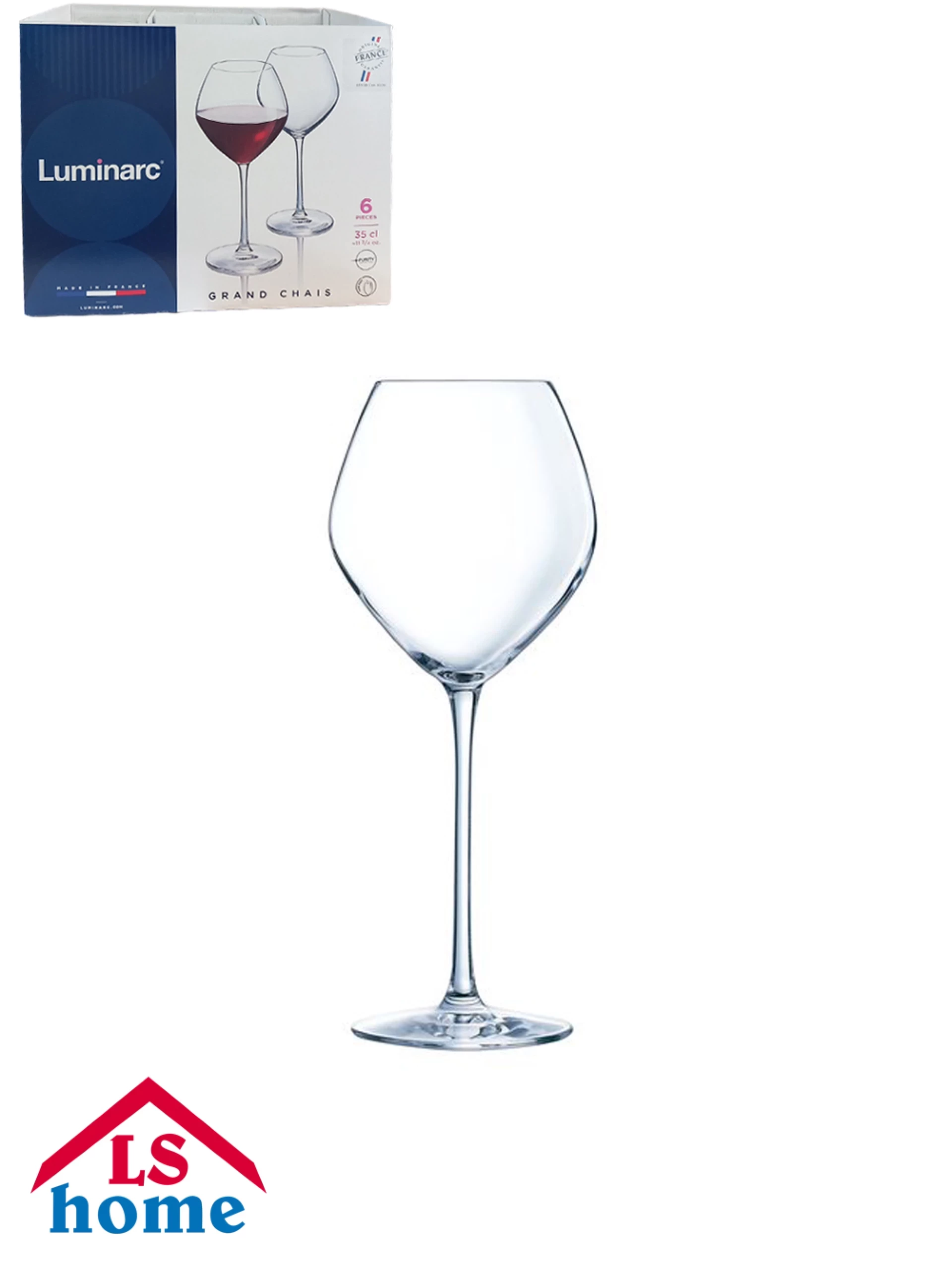 ČAŠA 6/1 za vino 35cl GRAND CHAIS L4854 2# F37