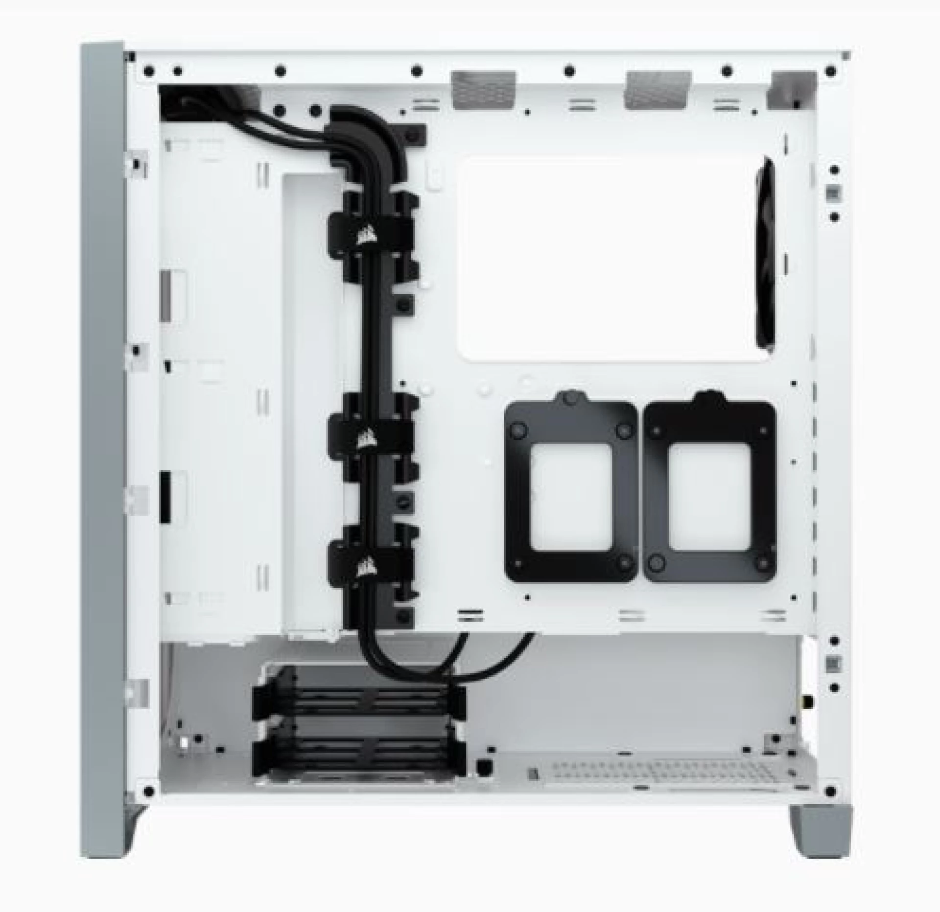 CORSAIR 4000D AIRFLOW WhiteTempered Glass Mid-TowerATX Case