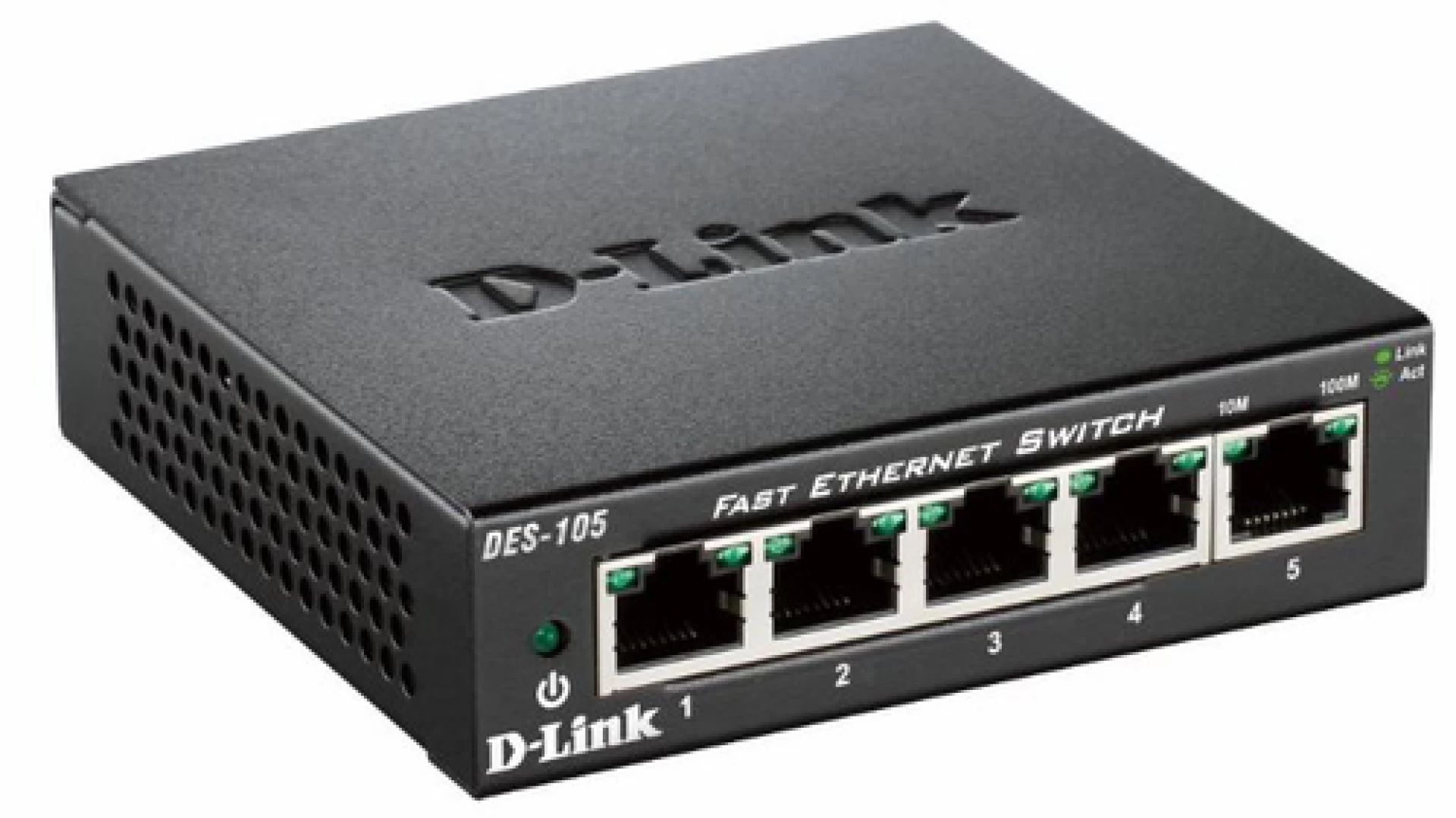 D-Link switch neupravljivi,DES-105/E (metalno kućište)