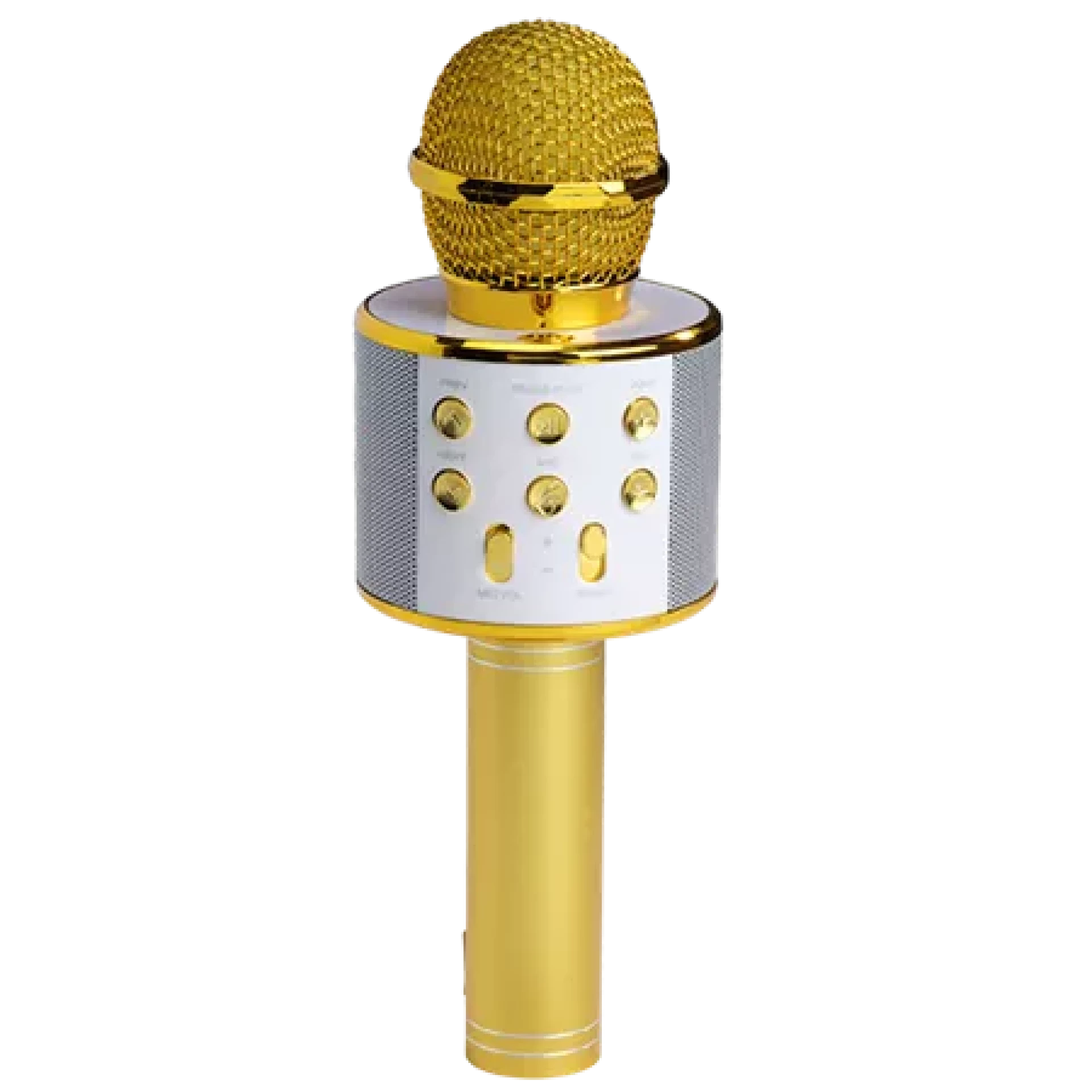 DENVER mikrofon karaoke - zvučnik KMS-GOMK2 ZLATNI