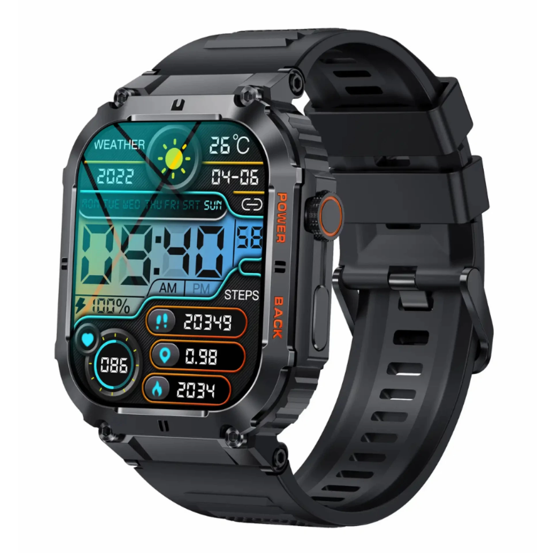 DENVER pametni sat SWC-191B CRNI