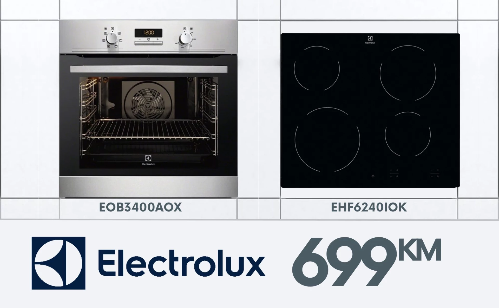 Electrolux Pećnica + Ploča Set ELE07