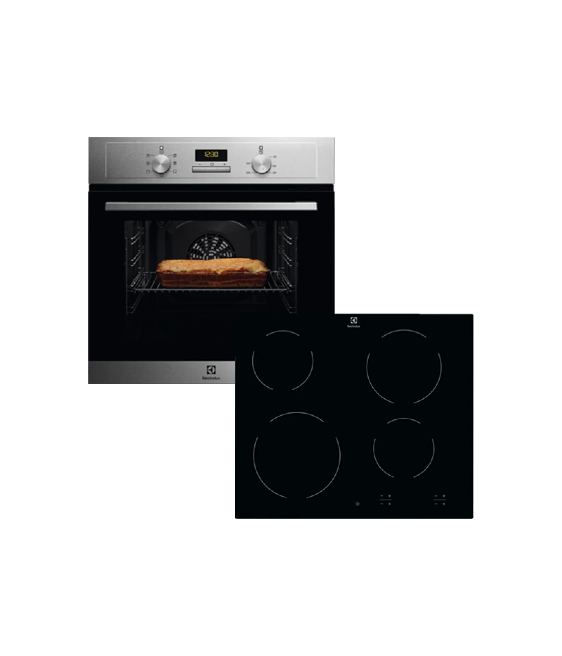 ELECTROLUX set pećnca i ploča LOH3H00BK + EHF6240IOK
