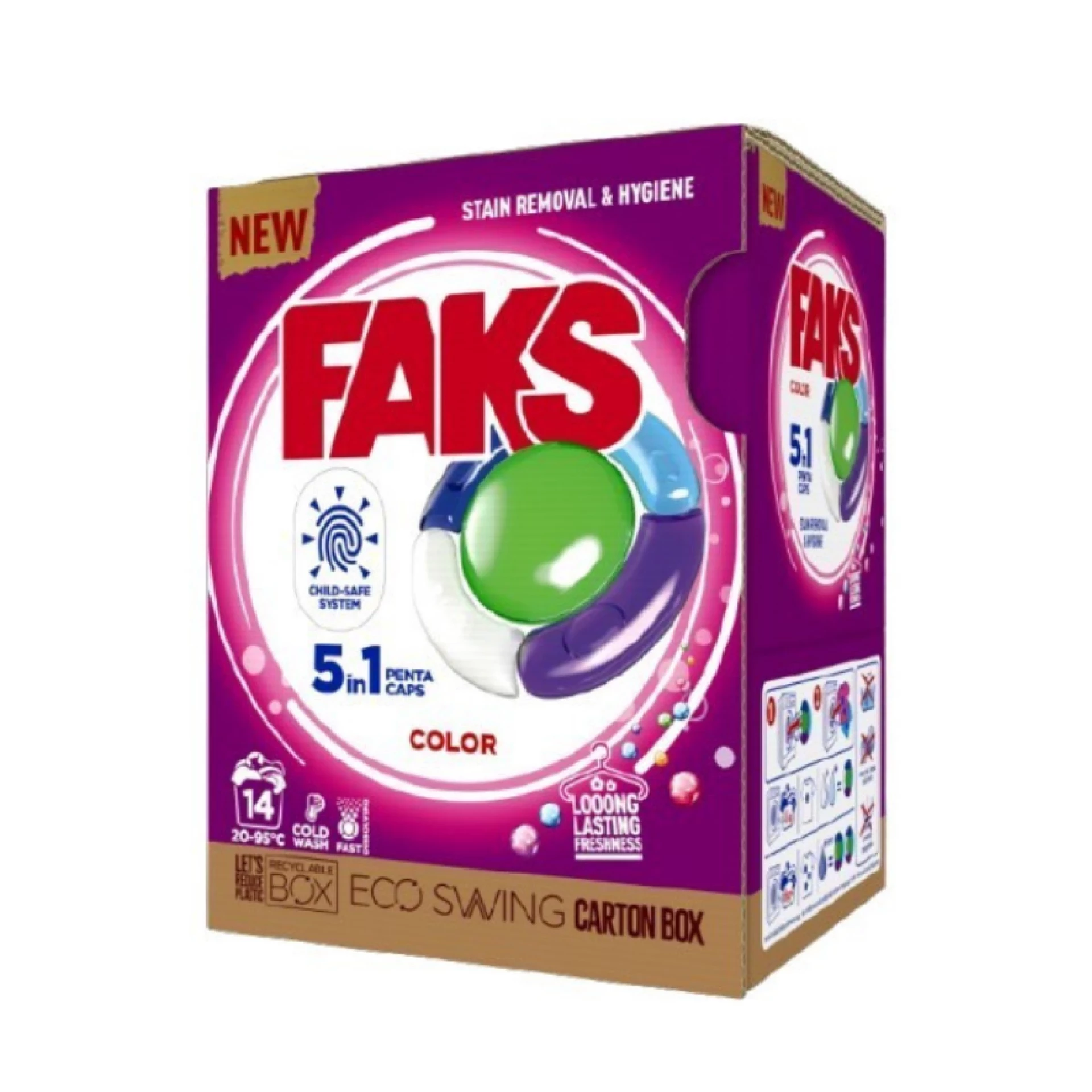 FAKS kapsule COLOR 14kom