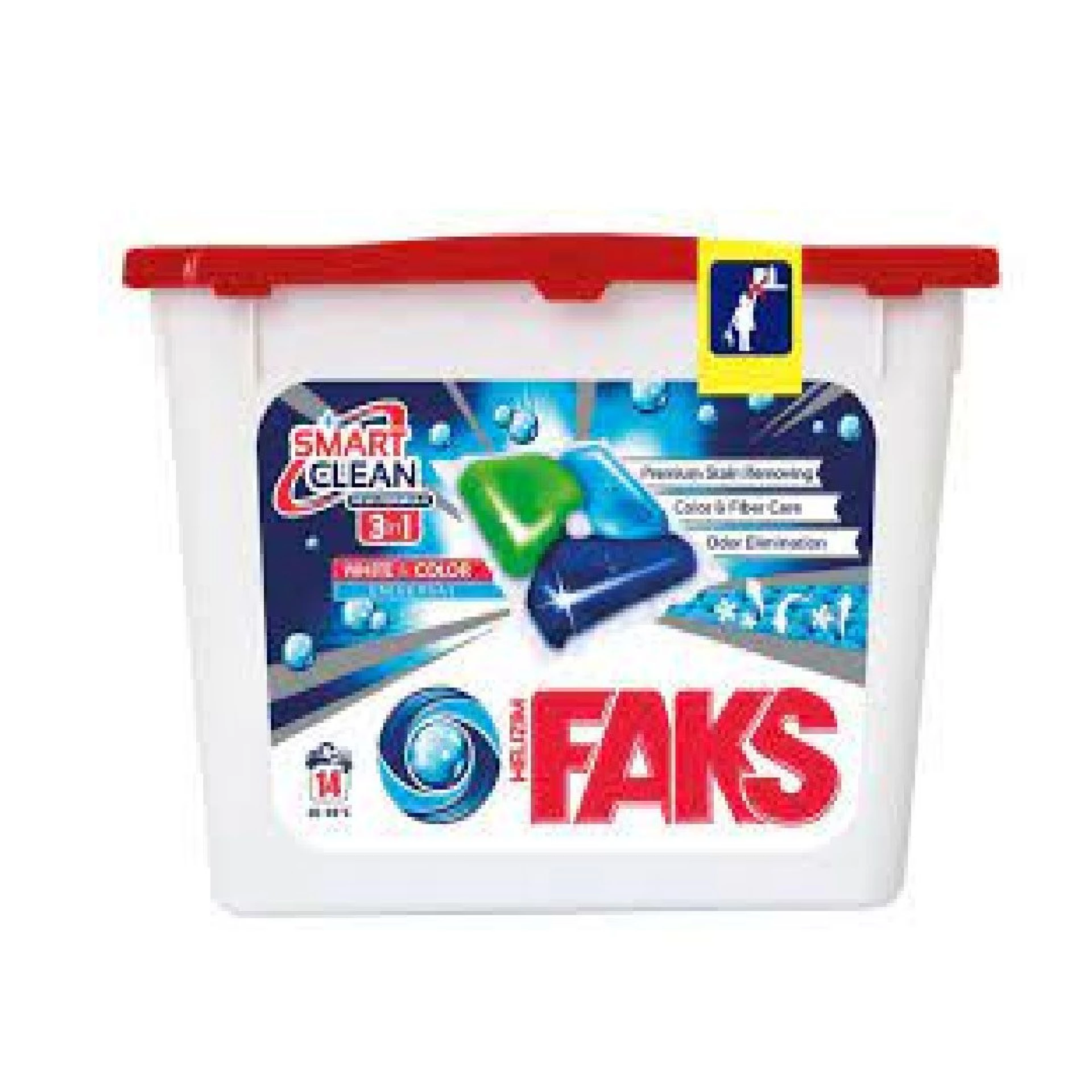 FAKS kapsule WHITE AND COLOR 14kom