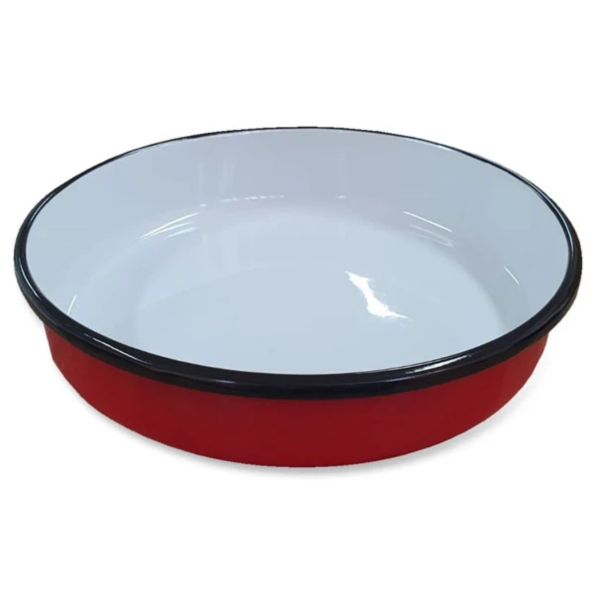 FG oval emajl tepsija crvena 26cm BR-530