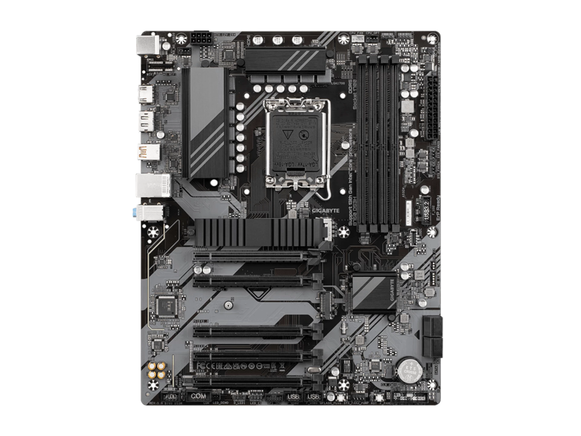 Gigabyte MB B760 DS3HLGA1700; 4xDDR5; 2xM.2, 4xSATA6xUSB; HDMI, DP; ATX