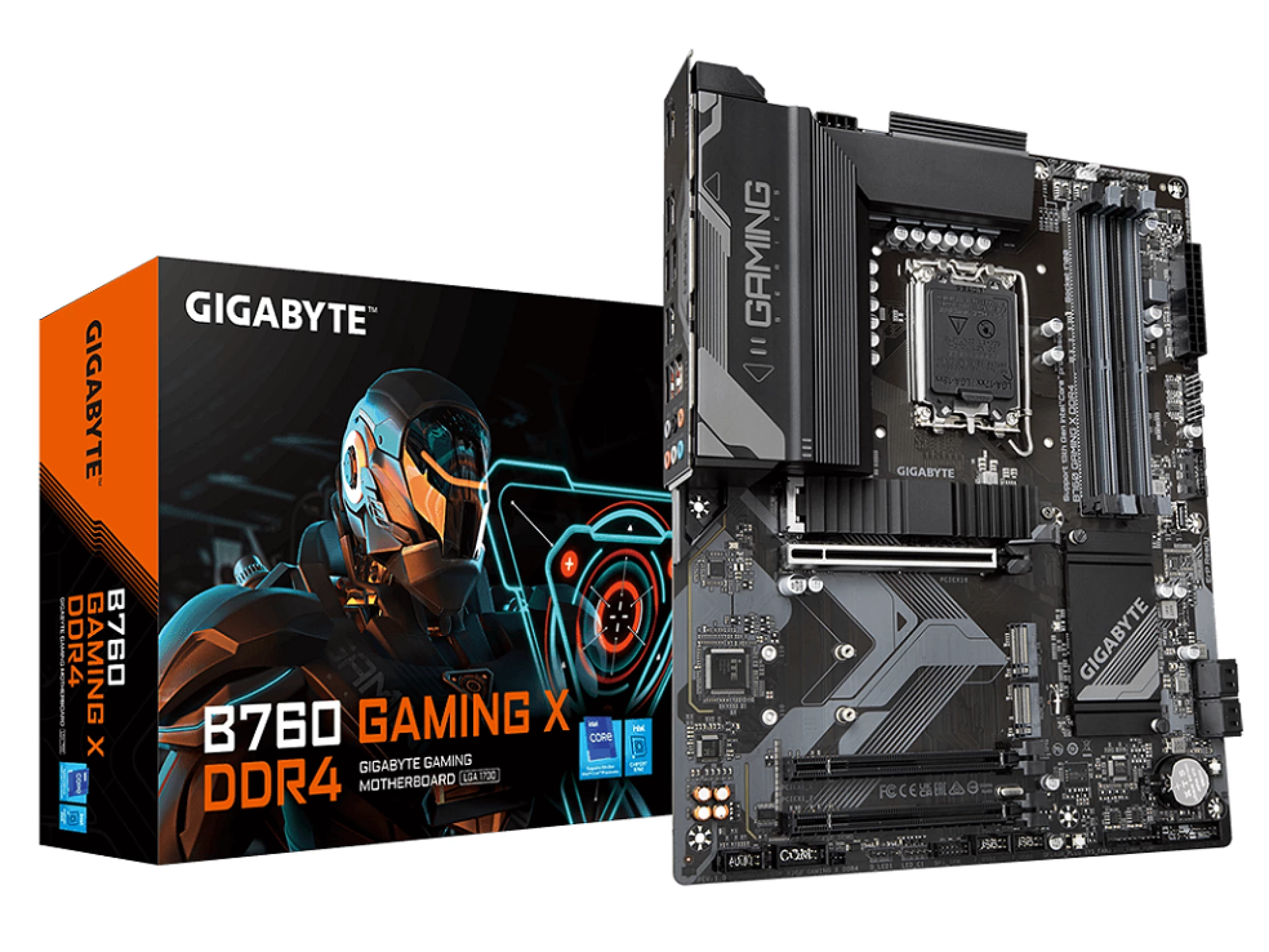 Gigabyte MB B760 GAMING X DDR4LGA1700; 4xDDR4; 3xM.2; 4xSATA8xUSB; HDMI, DP; ATX;