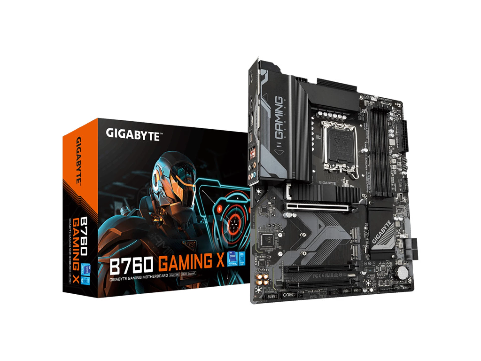 Gigabyte MB B760 Gaming XLGA1700; 4xDDR5; 3xM.2; 4xSATA8xUSB; HDMI, DP; ATX;