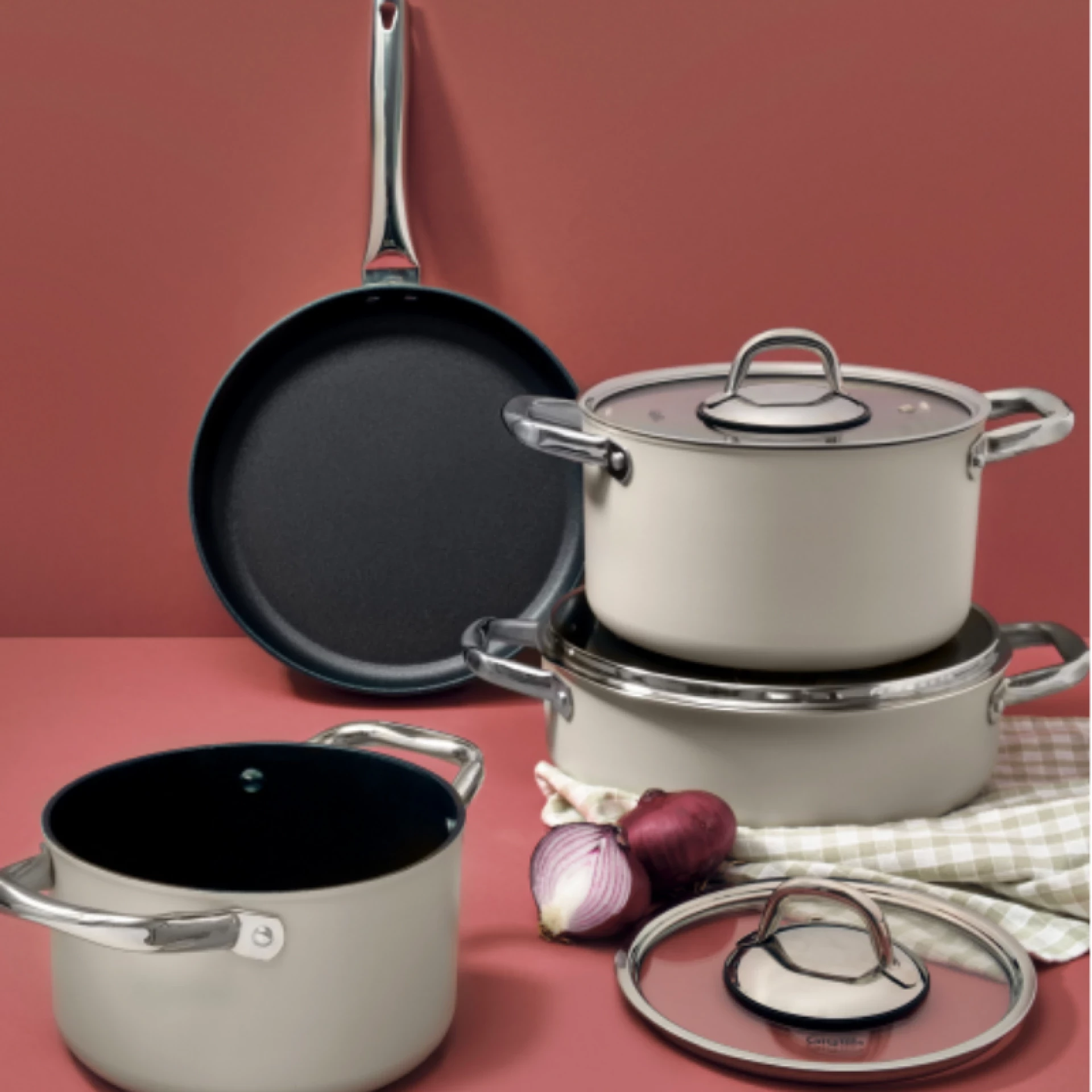 GIGILLI set šerpi ESPERANZA bež 7PCS