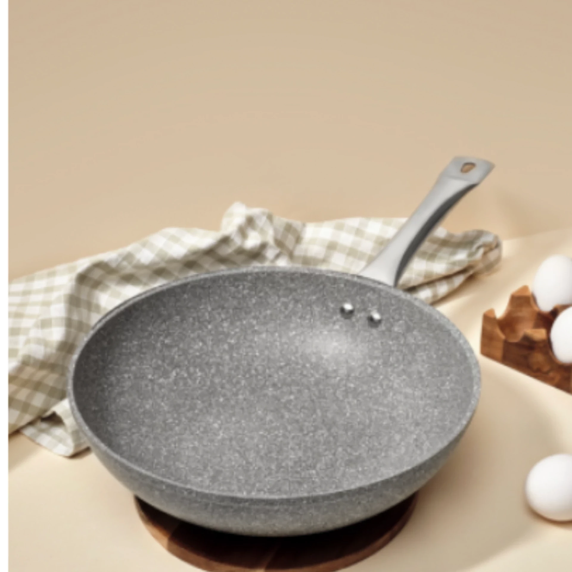 GIGILLI tava wok URLA siva 28cm