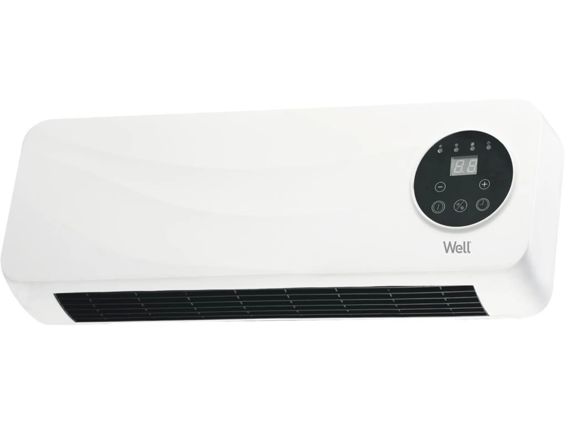 Grijalica Električna | Zidna | 2000 W | Daljinski upravljač | WELL
