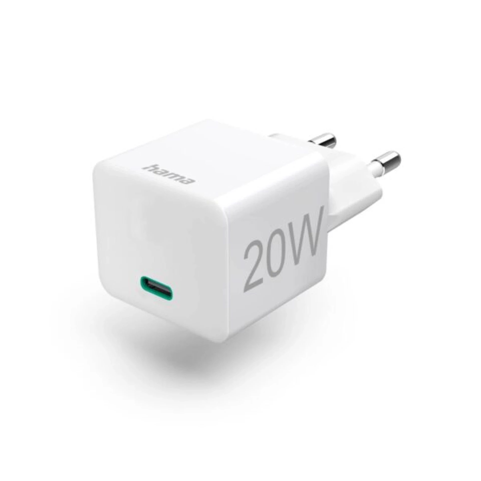 HAMA glava punjača PD/QC USB-C 20W bijeli