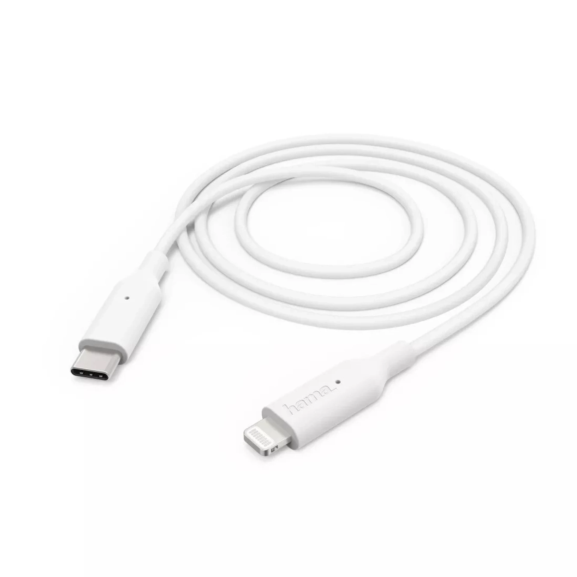 HAMA kabl fast charging USB-C Lightning 1m bijeli