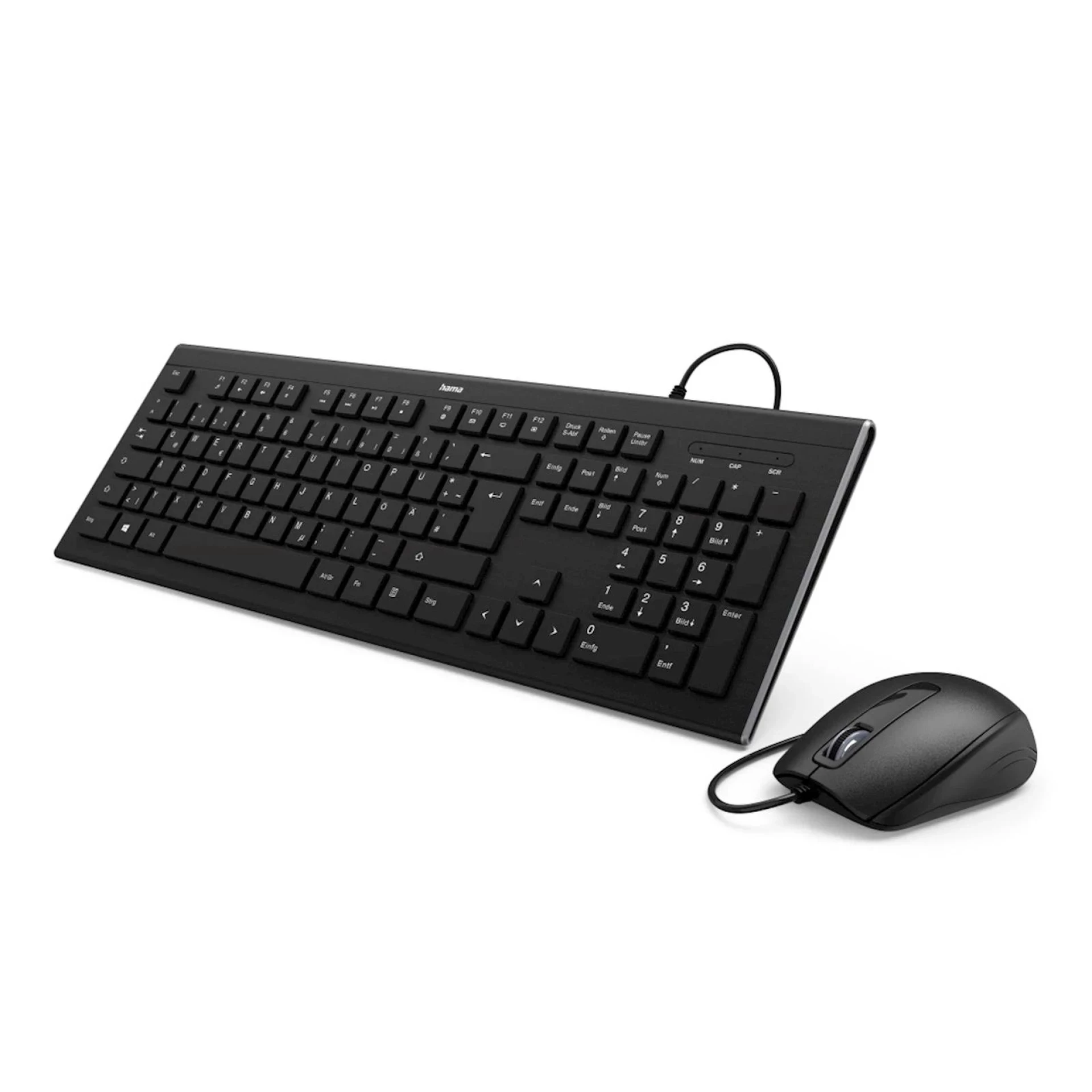 HAMA tastatura + miš bežična Cortino