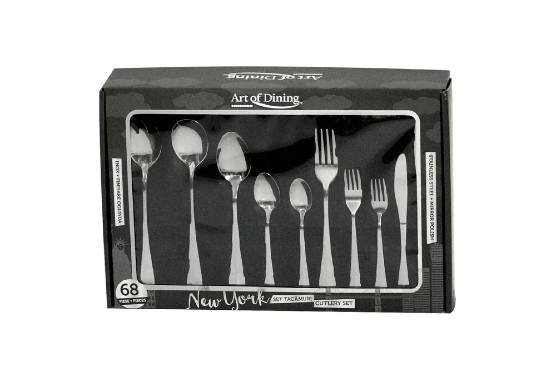 HEINNER escajg HR-HP-NY68-SET TACAMURI INOX