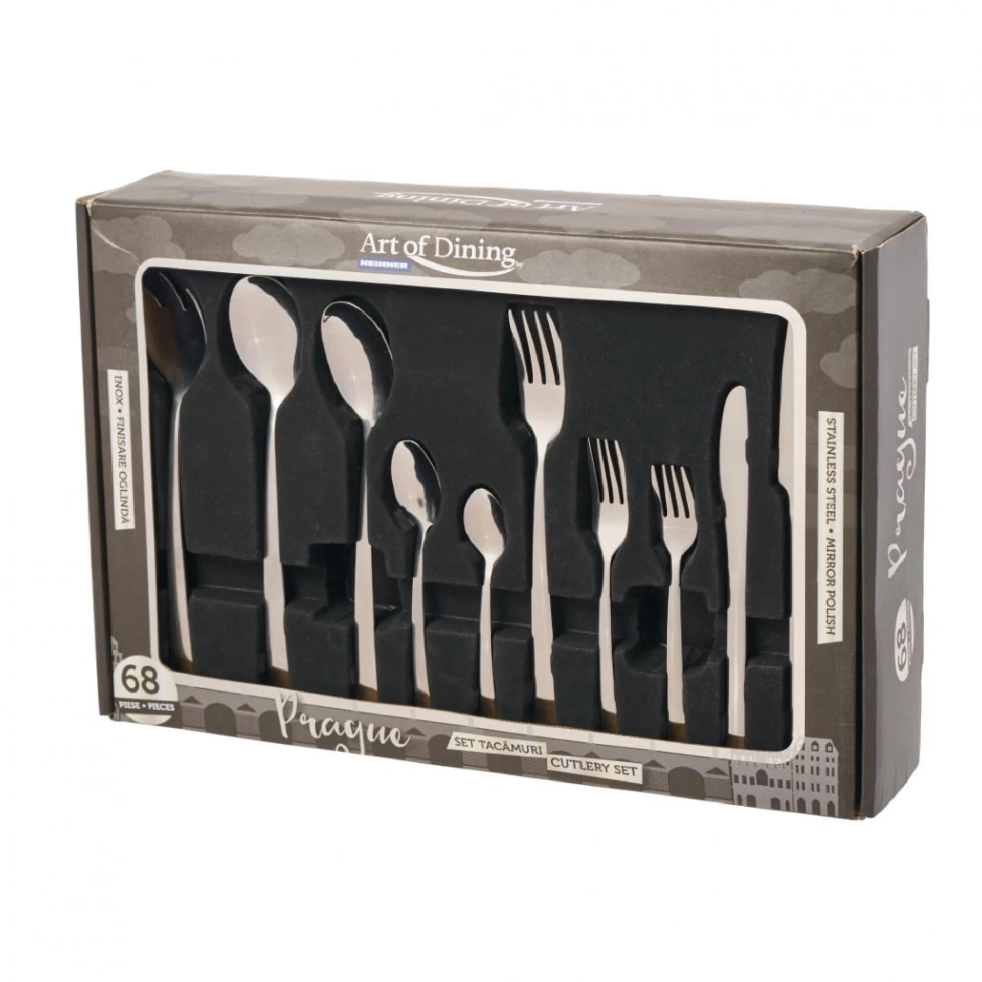 HEINNER escajg HR-HP-PR68 SET TACAMURI INOX