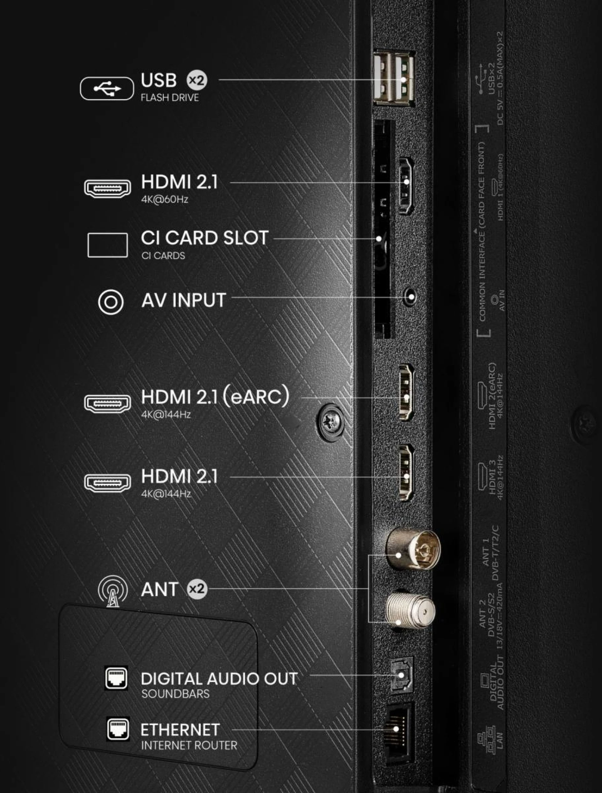 HISENSE TV 55E7Q PRO LED