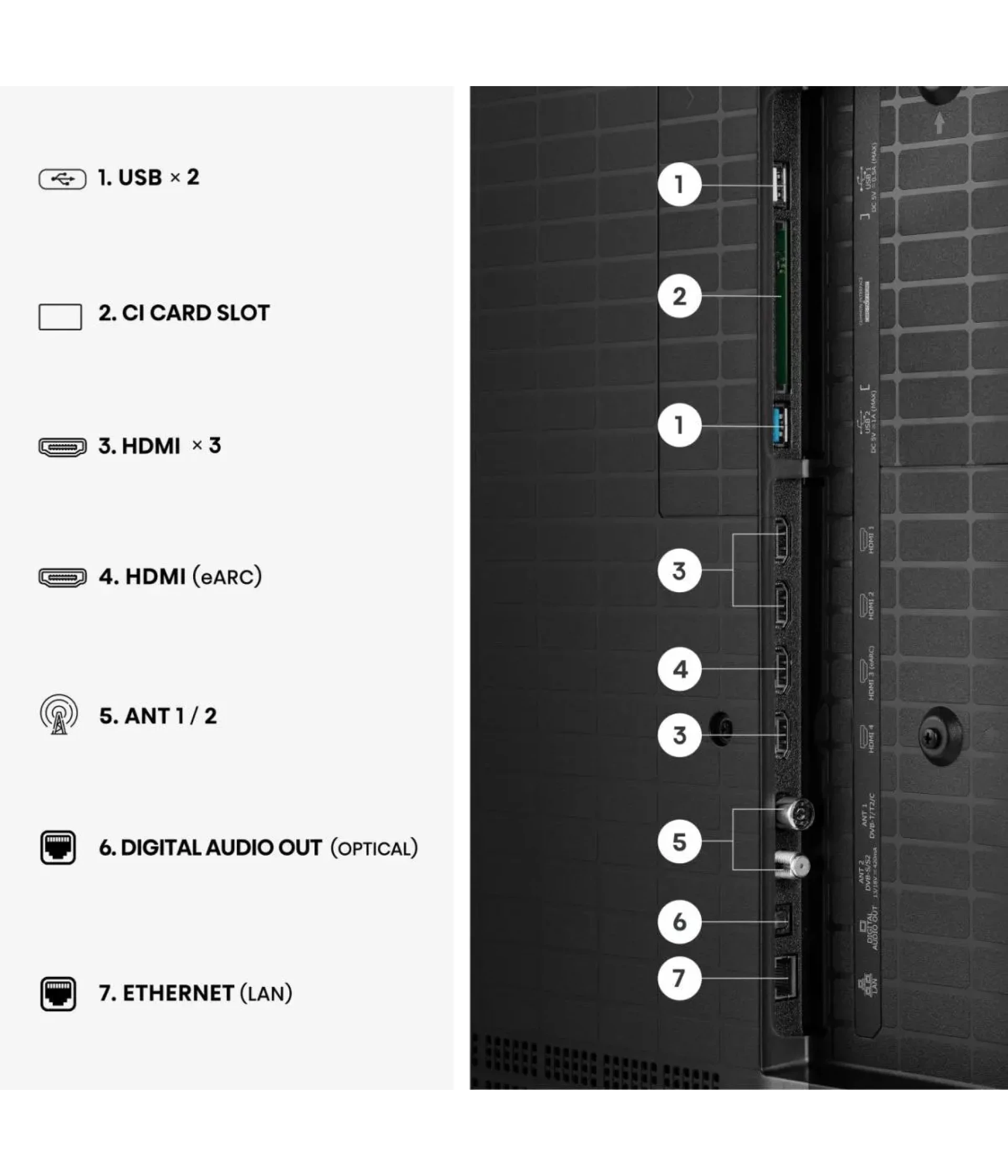 HISENSE TV LED 55UR8S
