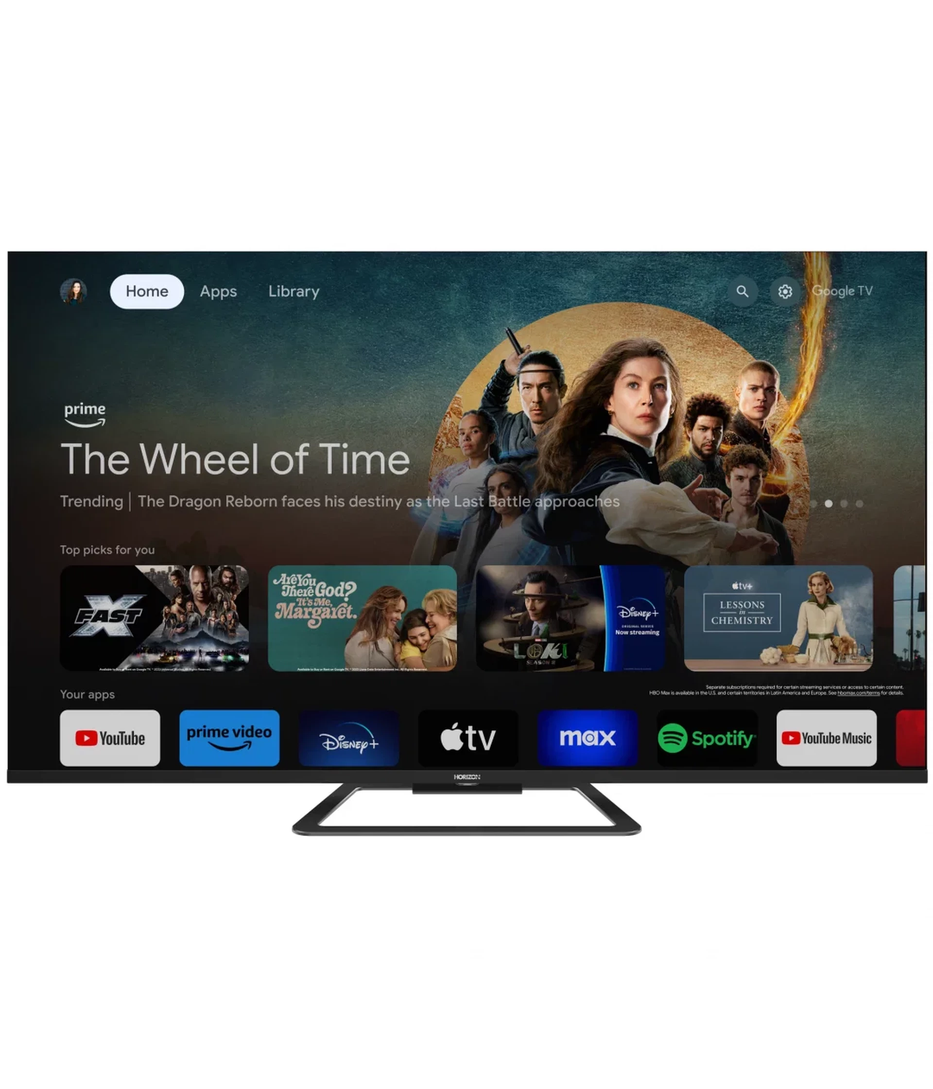 HORIZON TV 43HQ8590U/D QLED