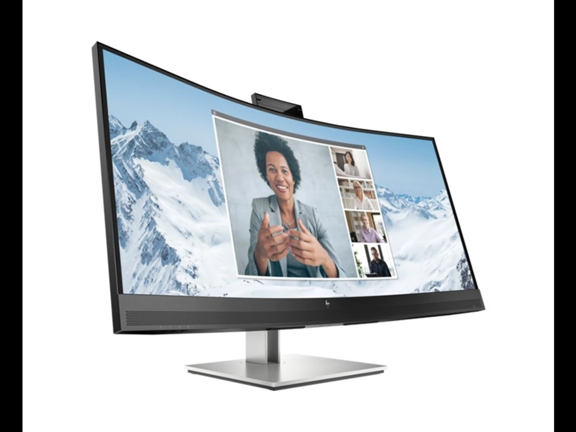 HP E34m monitor curved webcam34",Curved,WQHD,VA,webcam,Speakers,HDMI,DP, podeisvo postolje