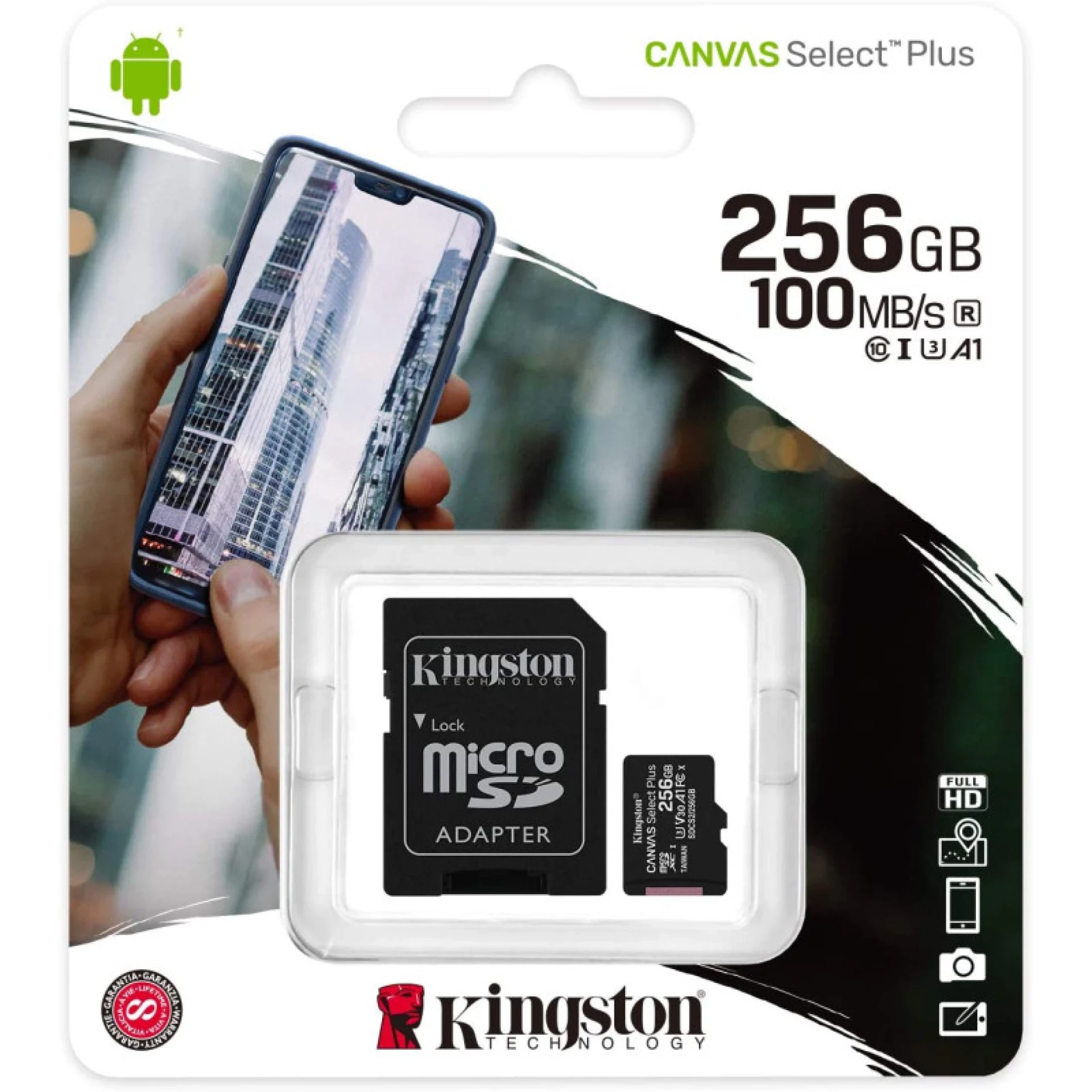 KINGSTON micro SD kartica SDCS2/256GB