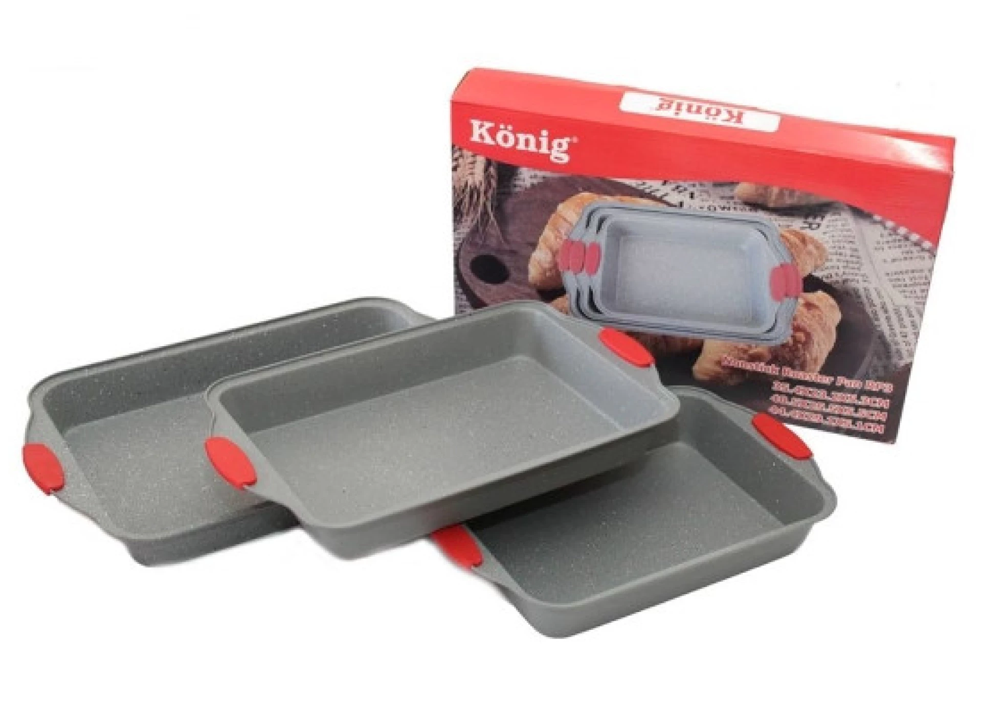 KNG tepsije granit 3/1 36-41-46 KNG616